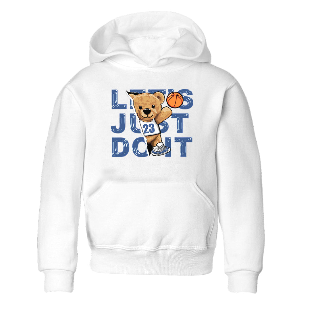 Rip Out Bear snkmatch Tees Kids - Air Jordan 11 Diffused Blue