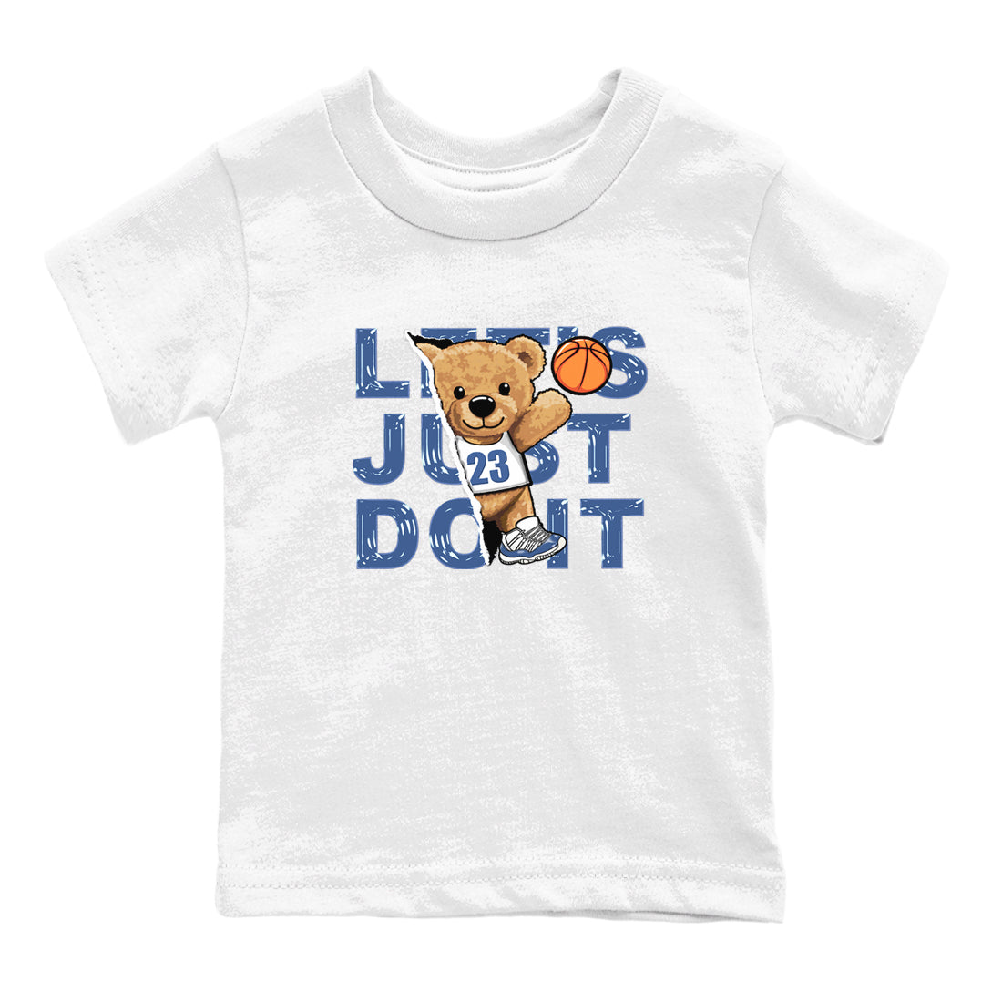 Rip Out Bear snkmatch Tees Kids - Air Jordan 11 Diffused Blue