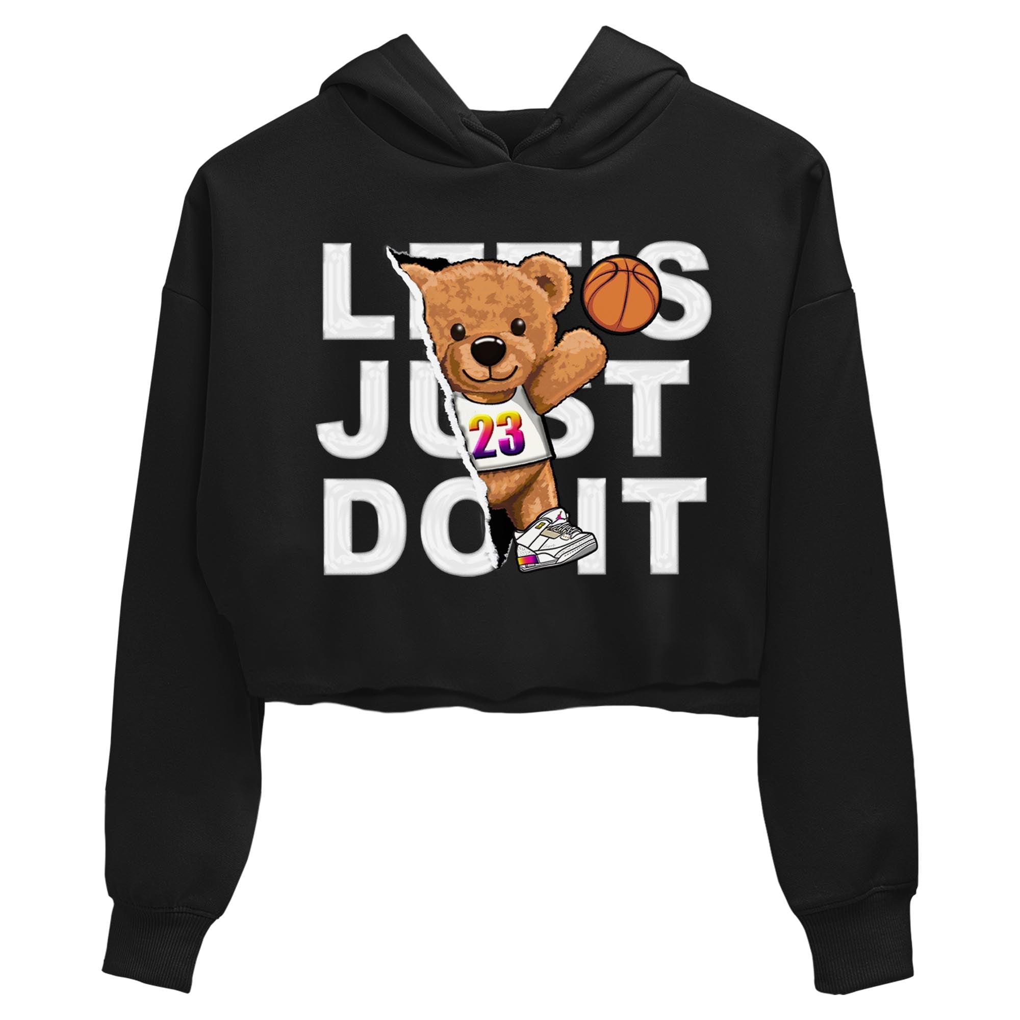 Rip Out Bear snkmatch Women's Top - Air Jordan 3 J Balvin
