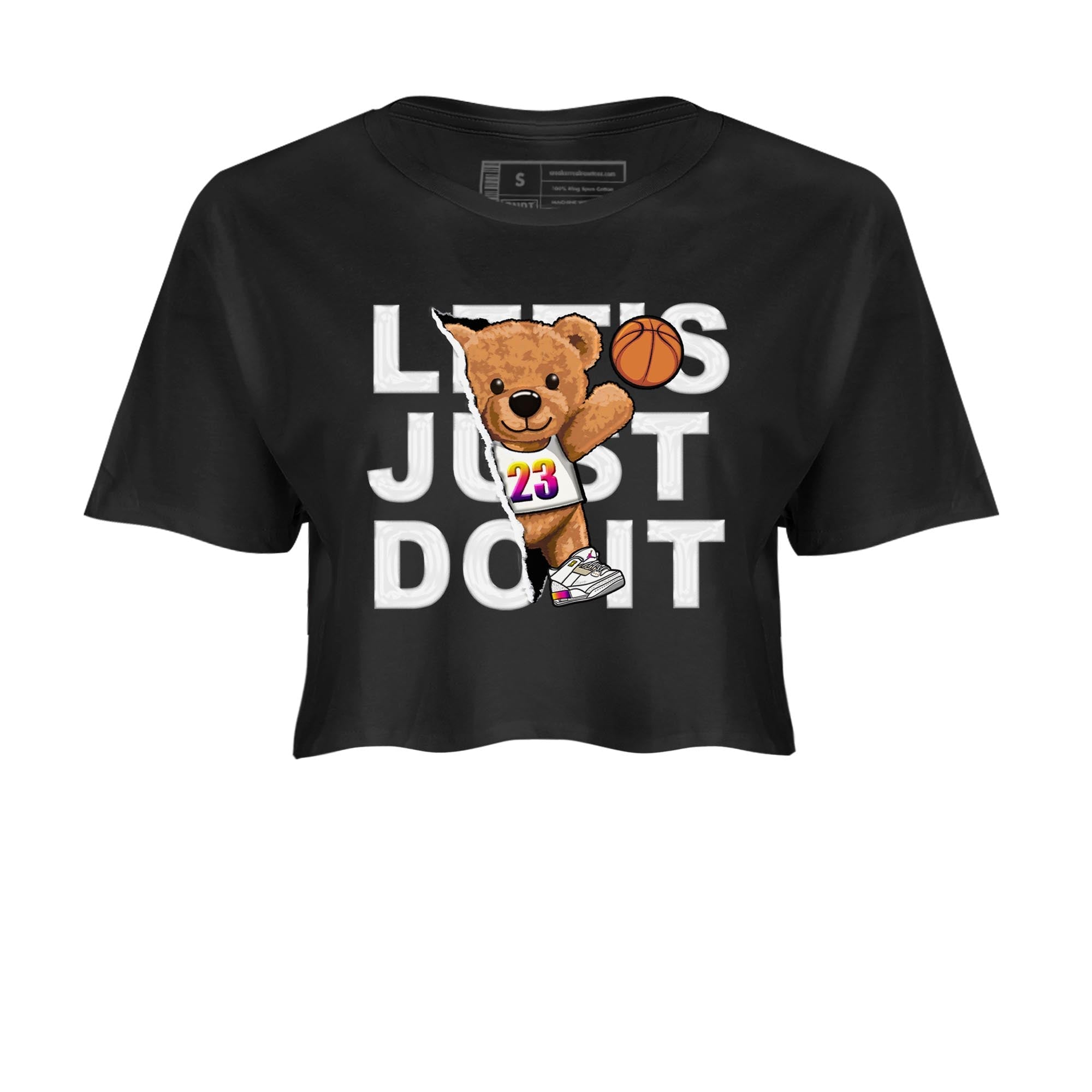 Rip Out Bear snkmatch Women's Top - Air Jordan 3 J Balvin