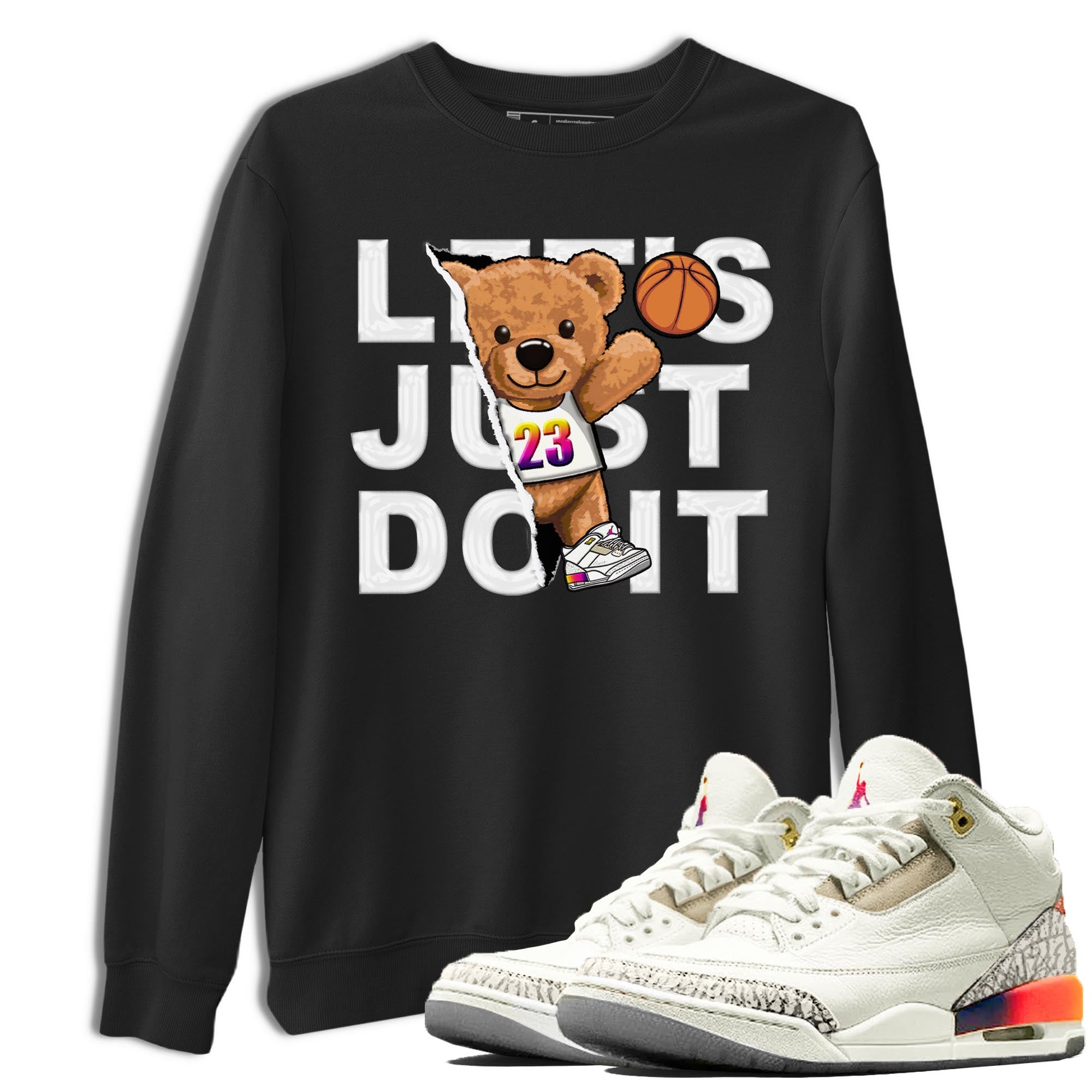 Rip Out Bear snkmatch Tee - Air Jordan 3 J Balvin