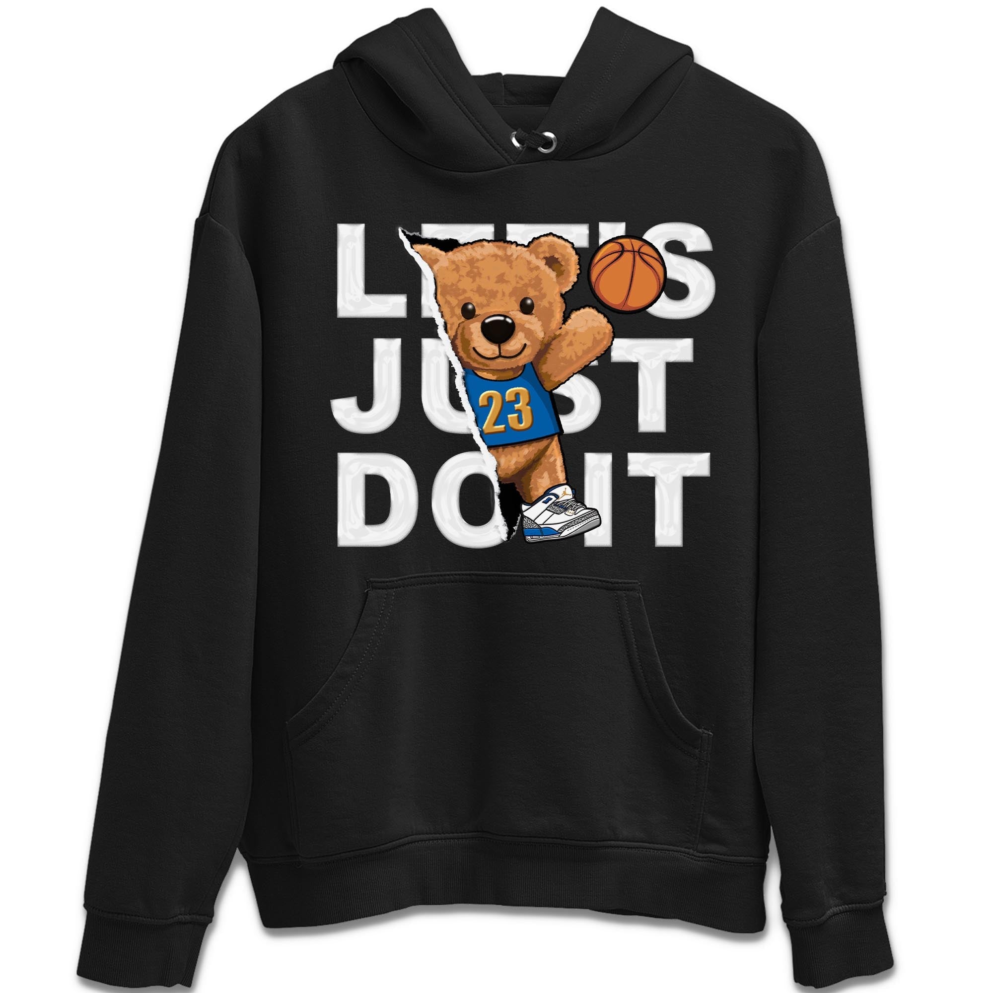 Rip Out Bear Unisex Tops - Air Jordan 3 Wizards