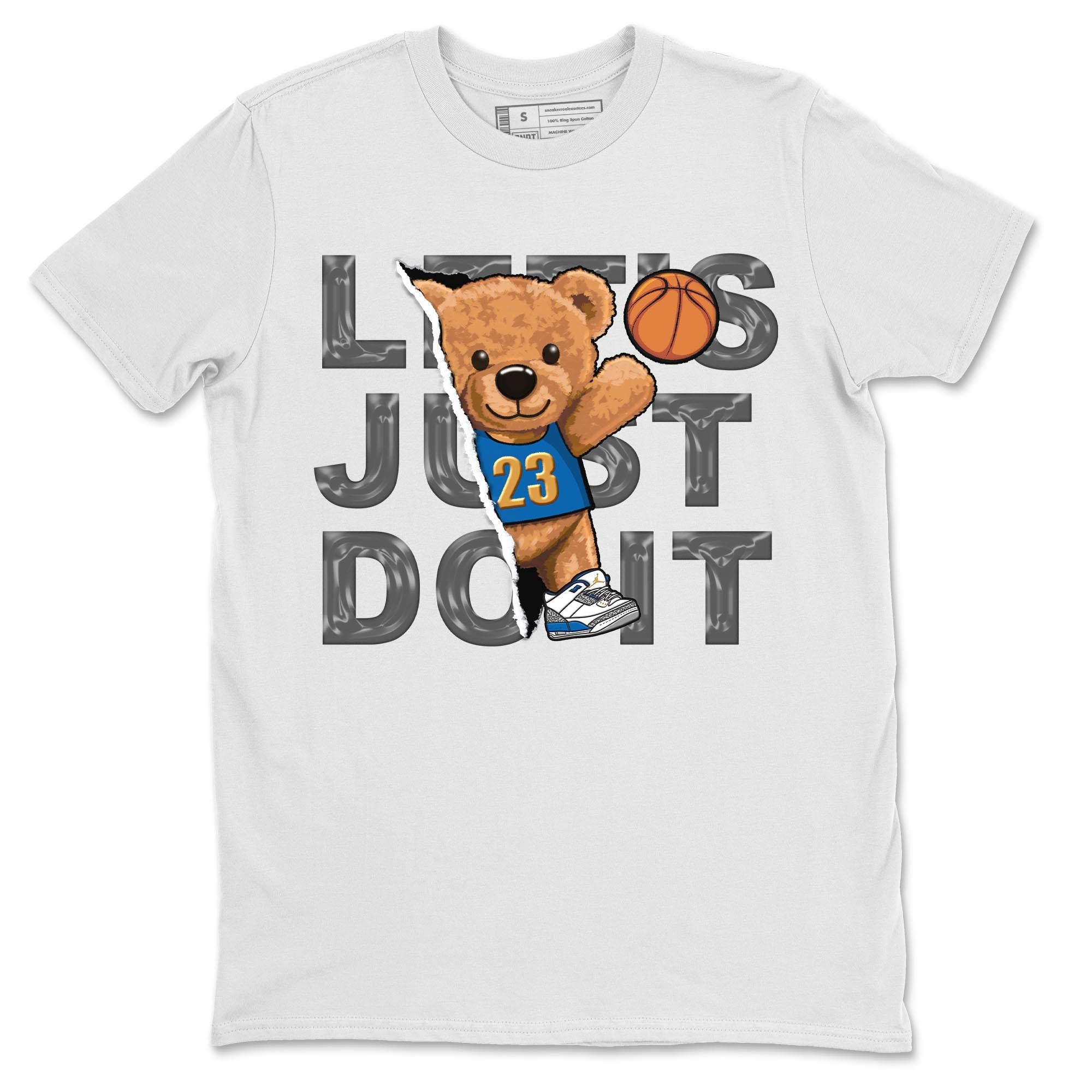 Rip Out Bear Unisex Tops - Air Jordan 3 Wizards