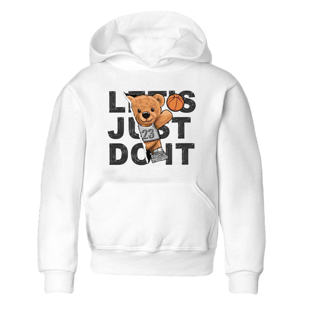 Rip Out Bear snkmatch Tee Kids - Air Jordan 4 Frozen Moments