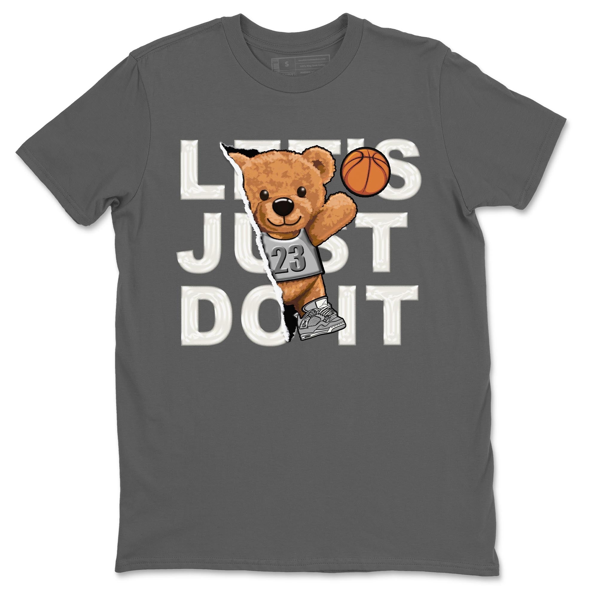 Rip Out Bear snkmatch Tee - Air Jordan 4 Frozen Moments