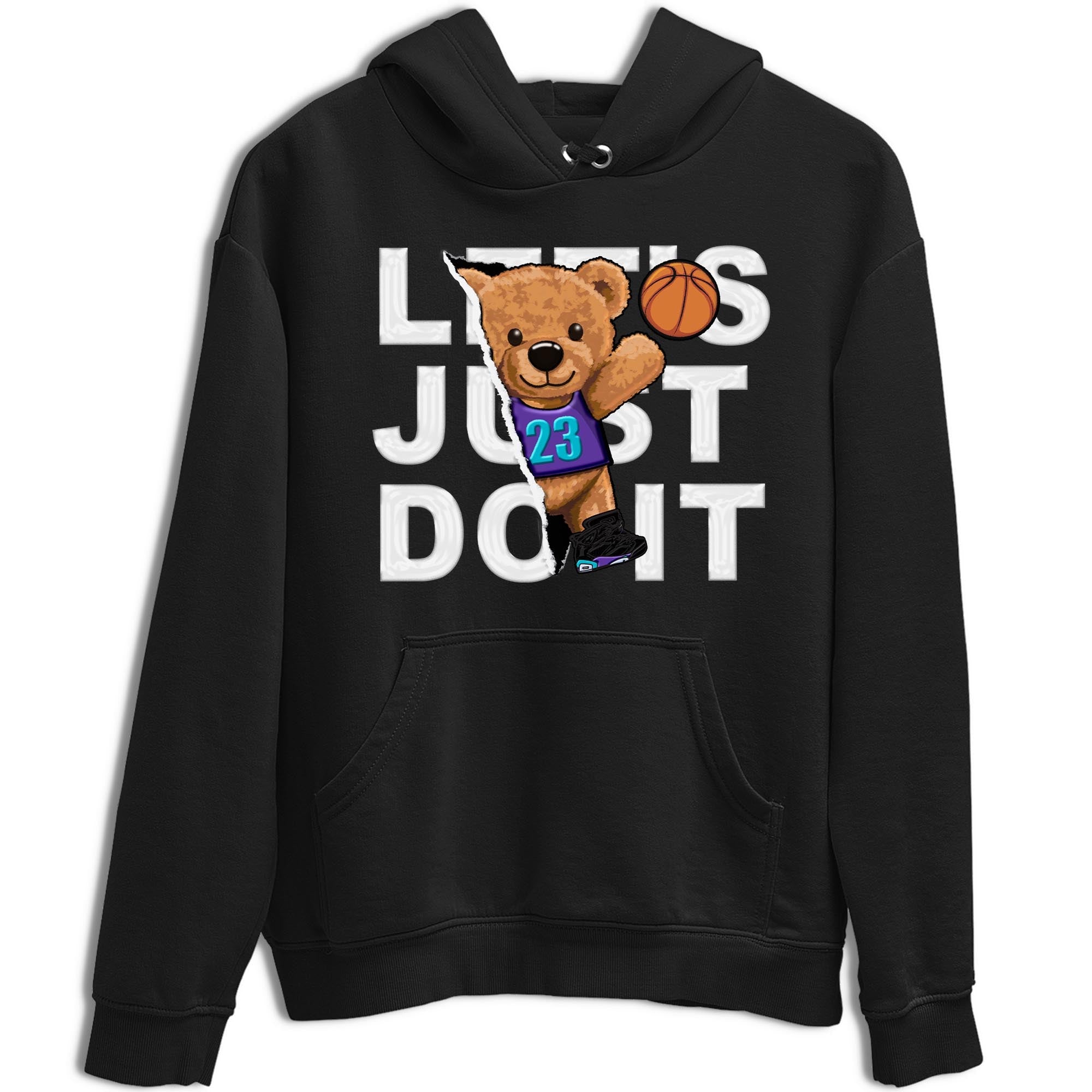 Rip Out Bear snkmatch Tee - Air Jordan 6 Aqua