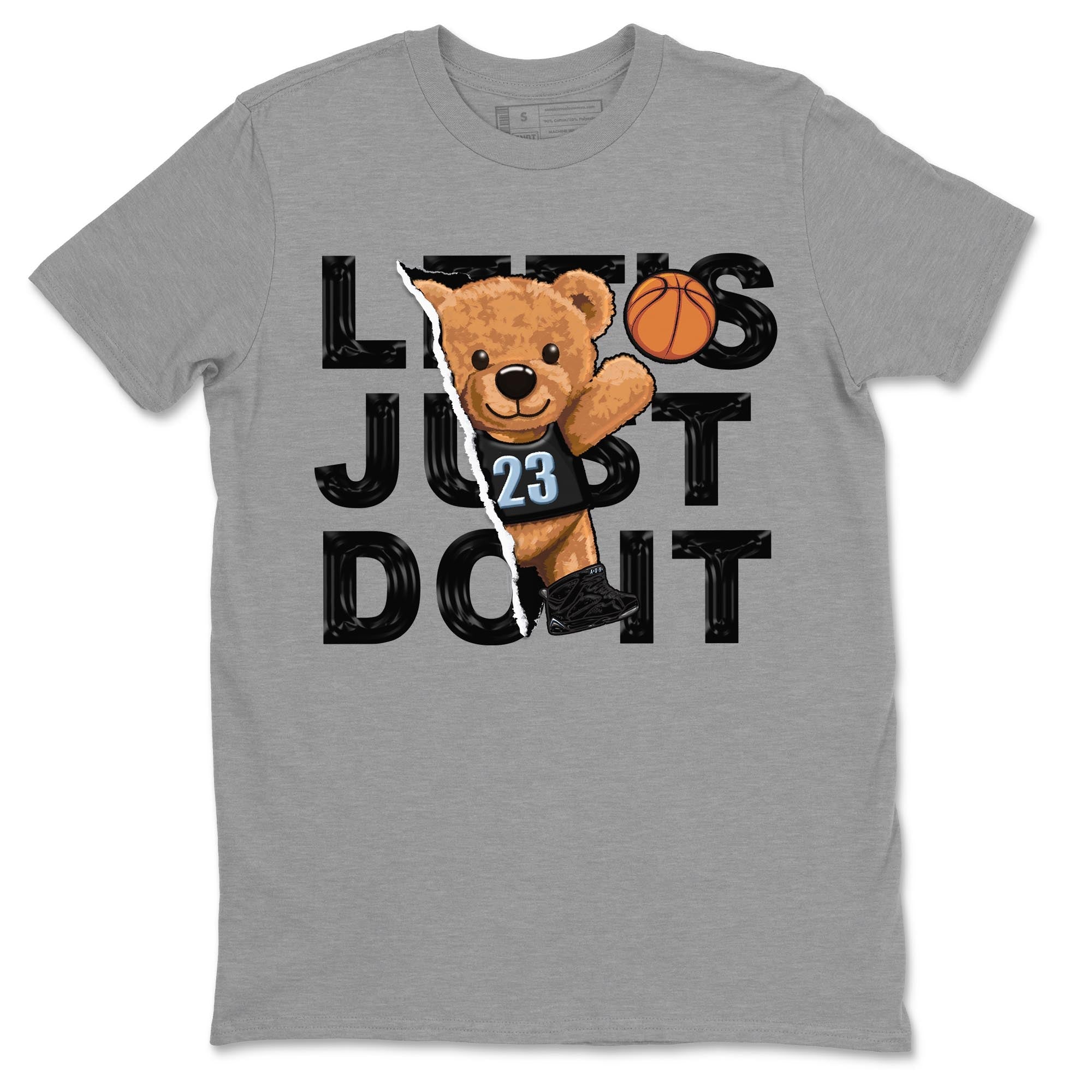 Rip Out Bear snkmatch Tee - Air Jordan 7 Chambray