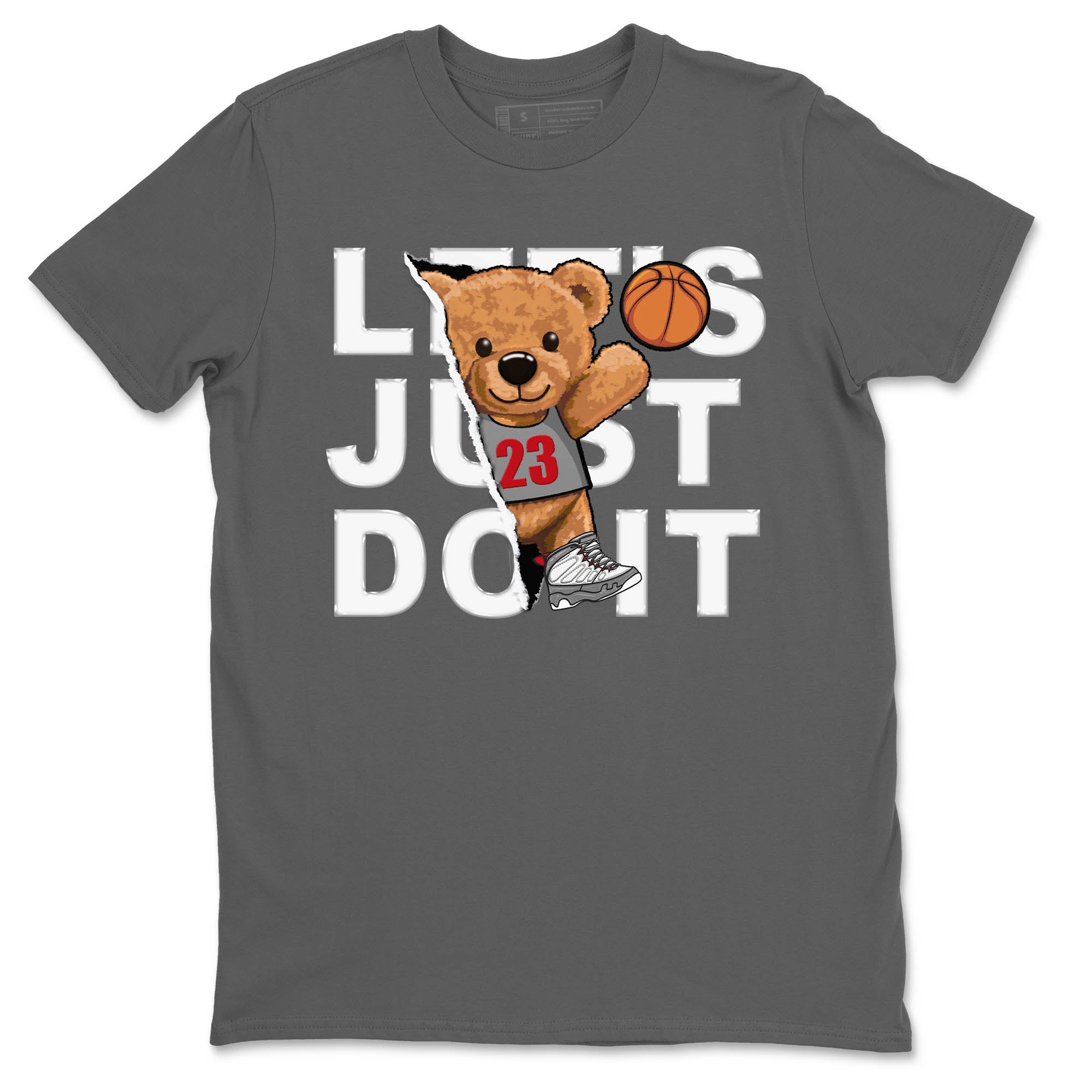Rip Out Bear Unisex Tops - Air Jordan 9 Fire Red