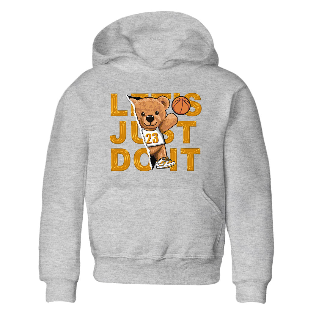 Rip Out Bear snkmatch Tees Kids - Dunk Dark Curry