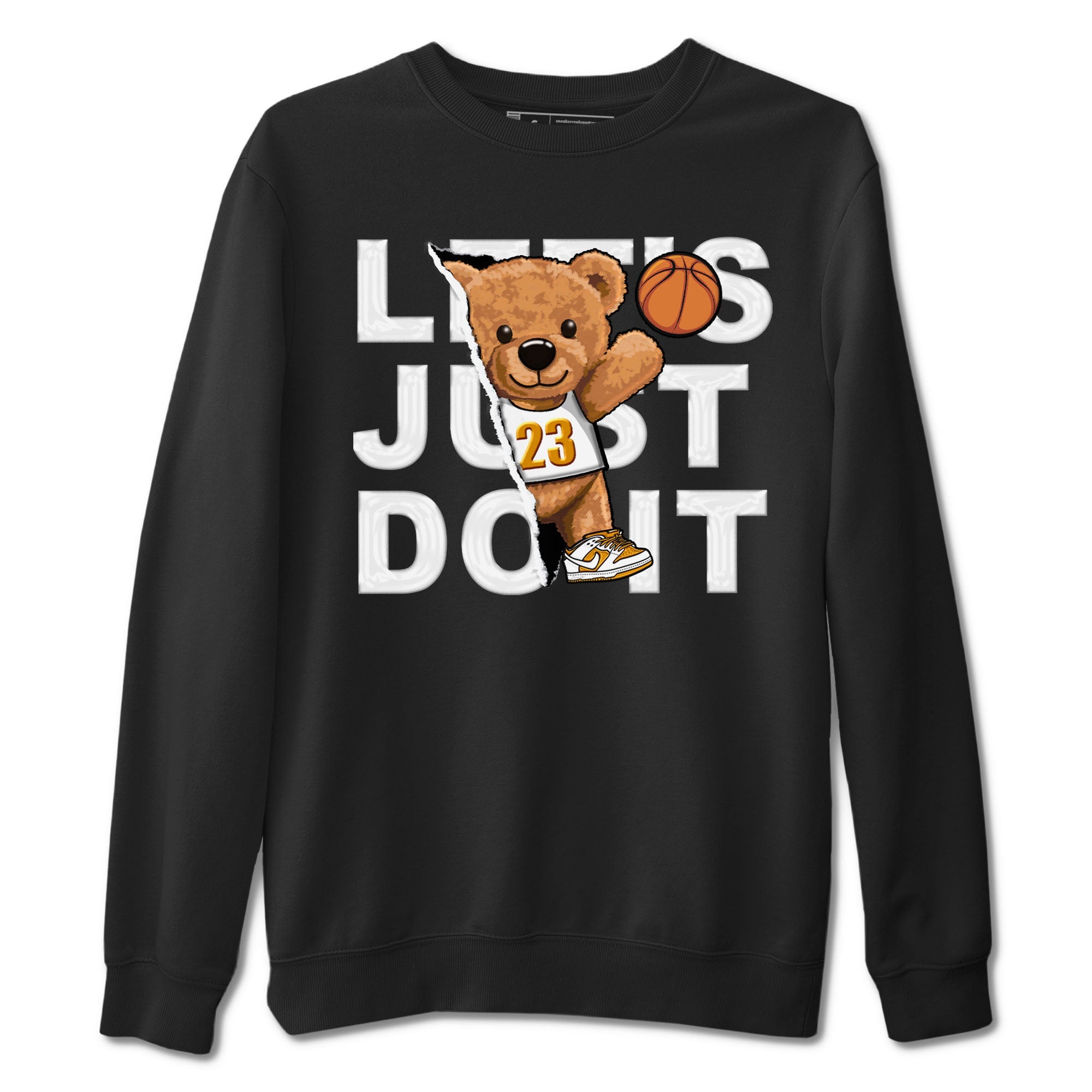 Rip Out Bear snkmatch Tees - Dunk Dark Curry