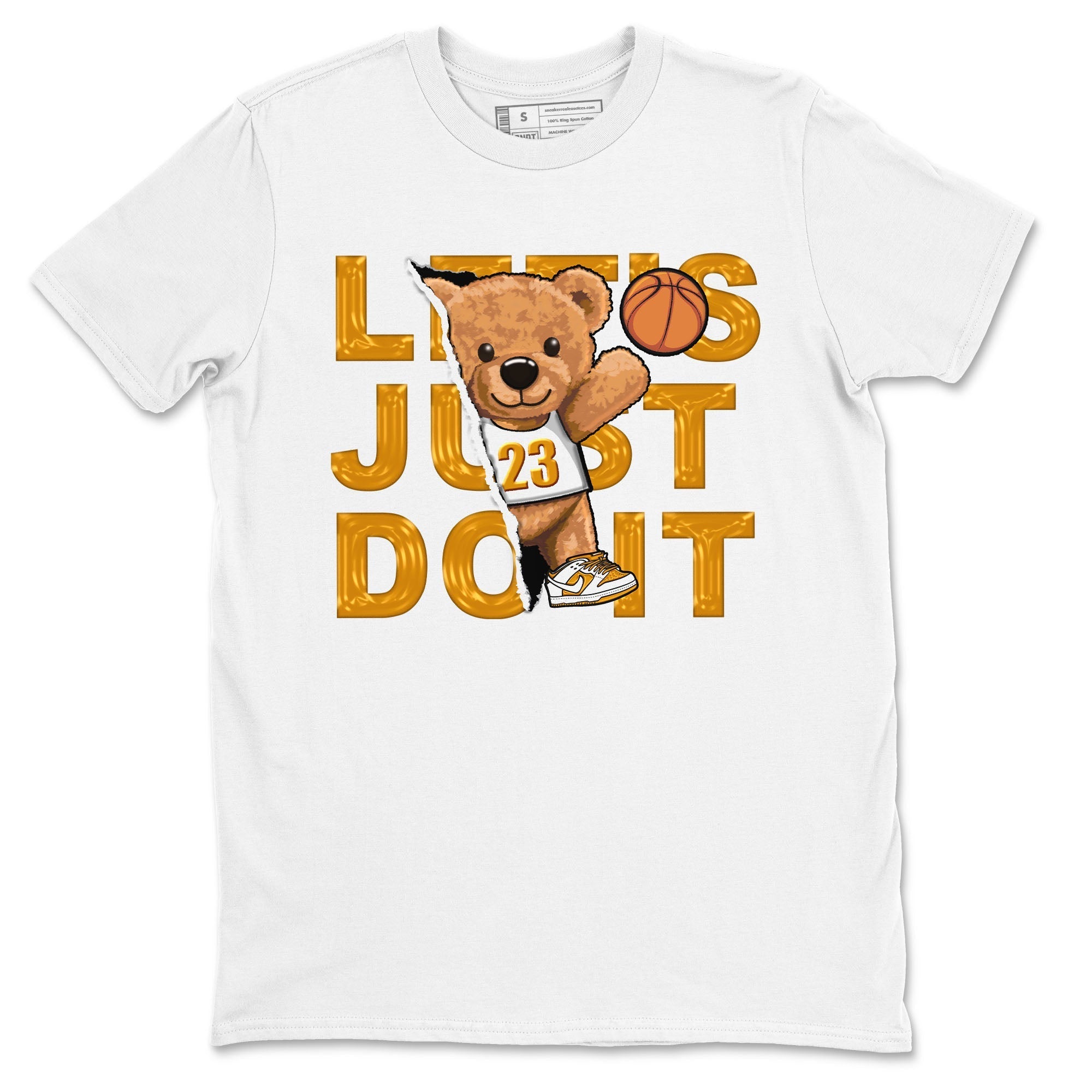 Rip Out Bear snkmatch Tees - Dunk Dark Curry