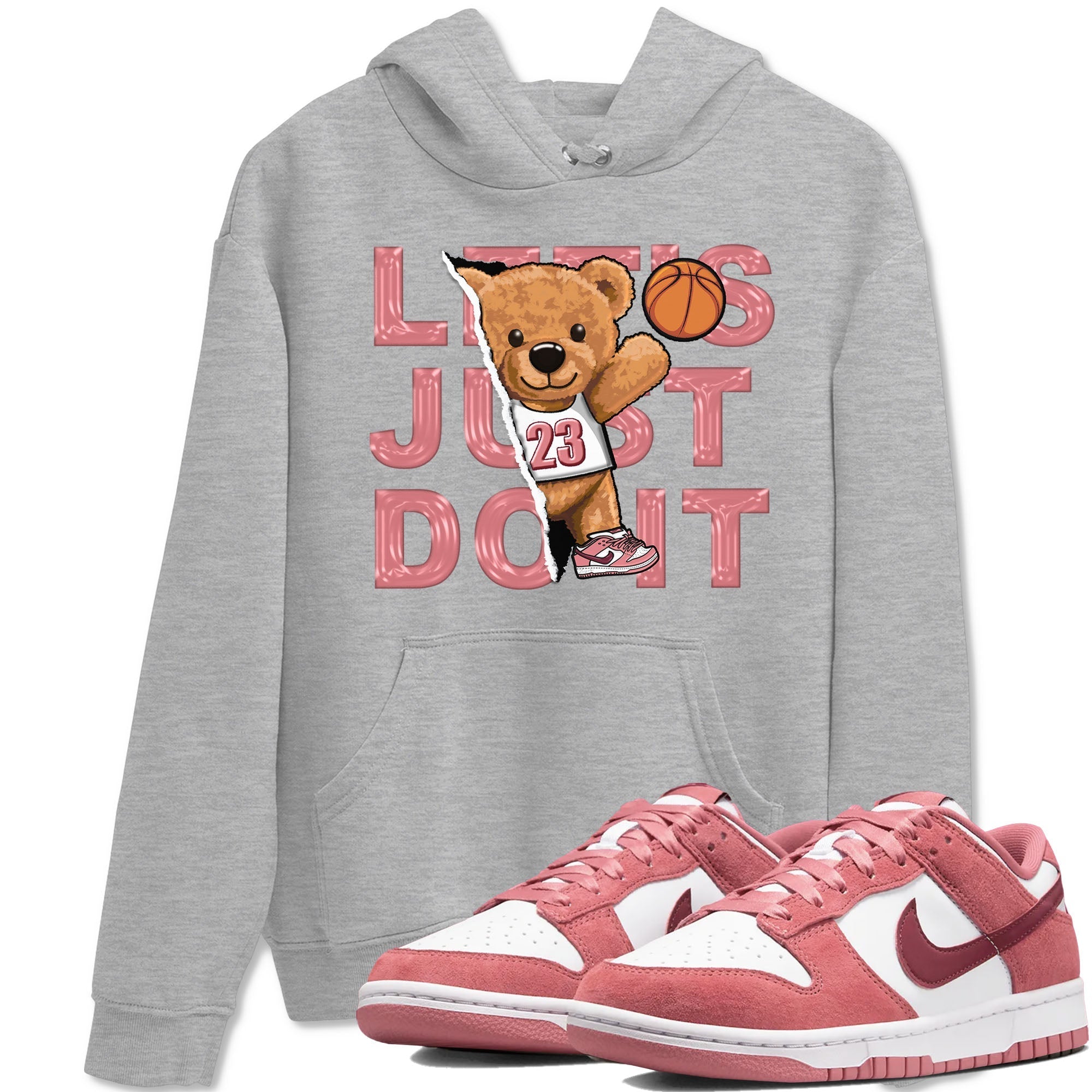 Rip Out Bear snkmatch Tees - Dunk Valentines Day 2024