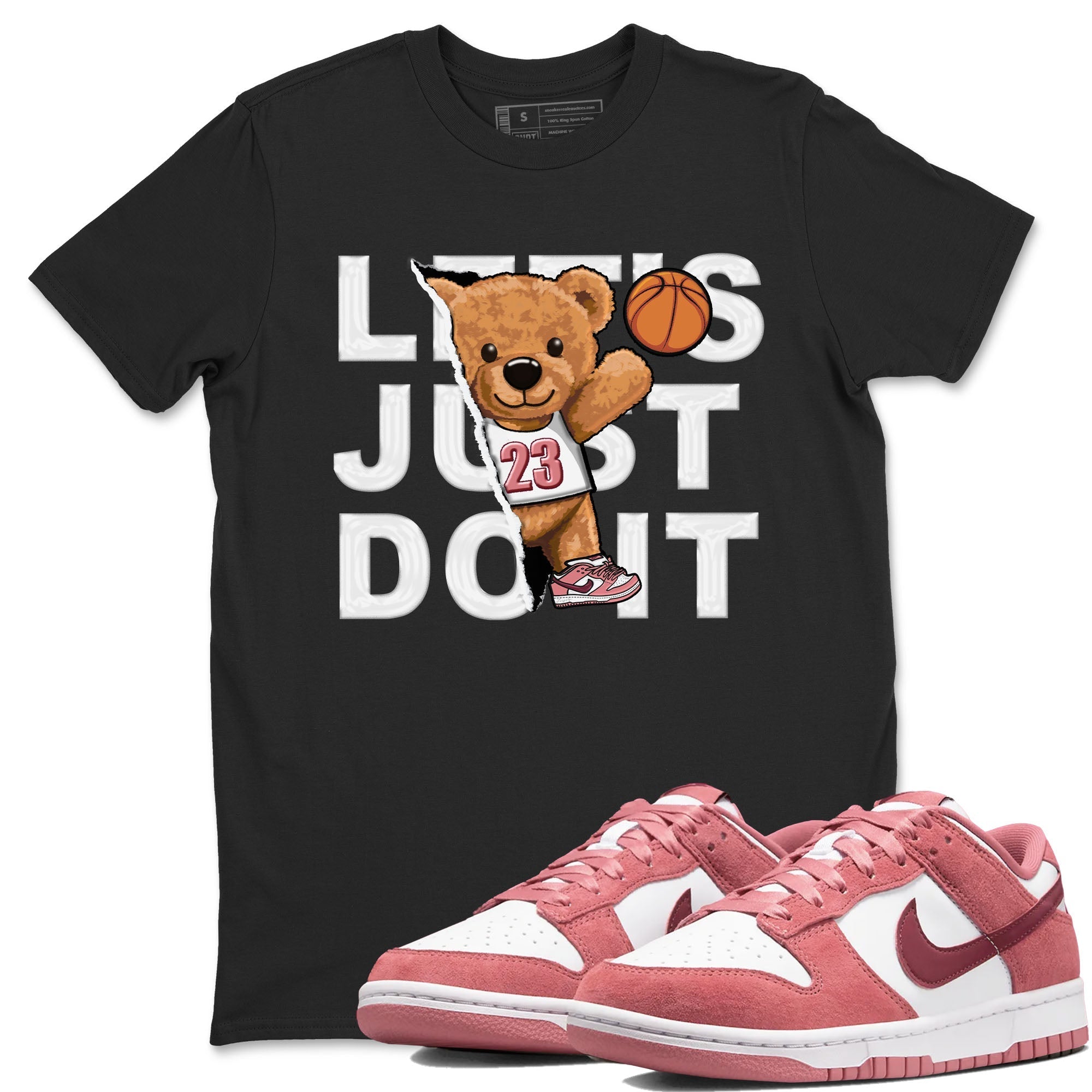 Rip Out Bear snkmatch Tees - Dunk Valentines Day 2024