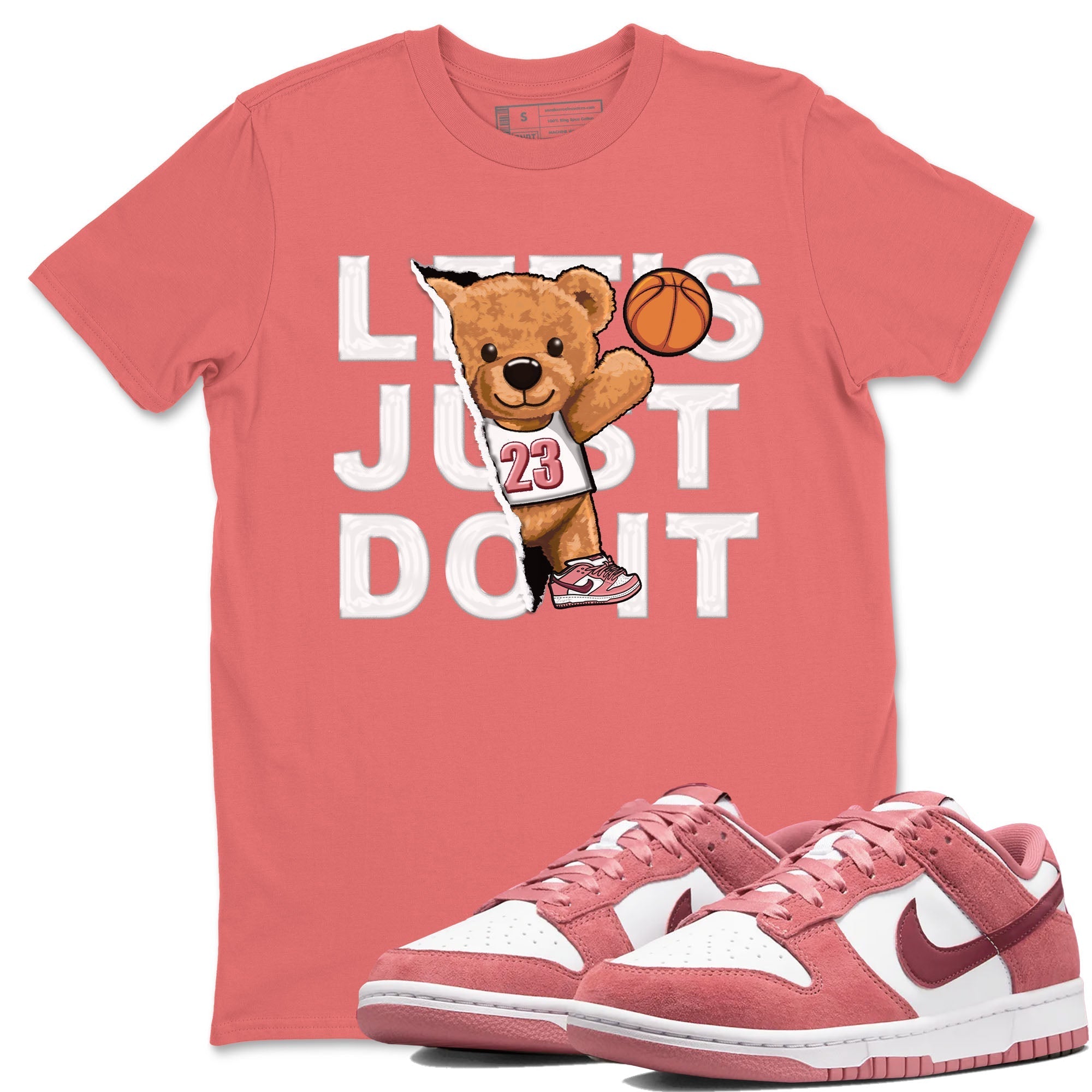 Rip Out Bear snkmatch Tees - Dunk Valentines Day 2024