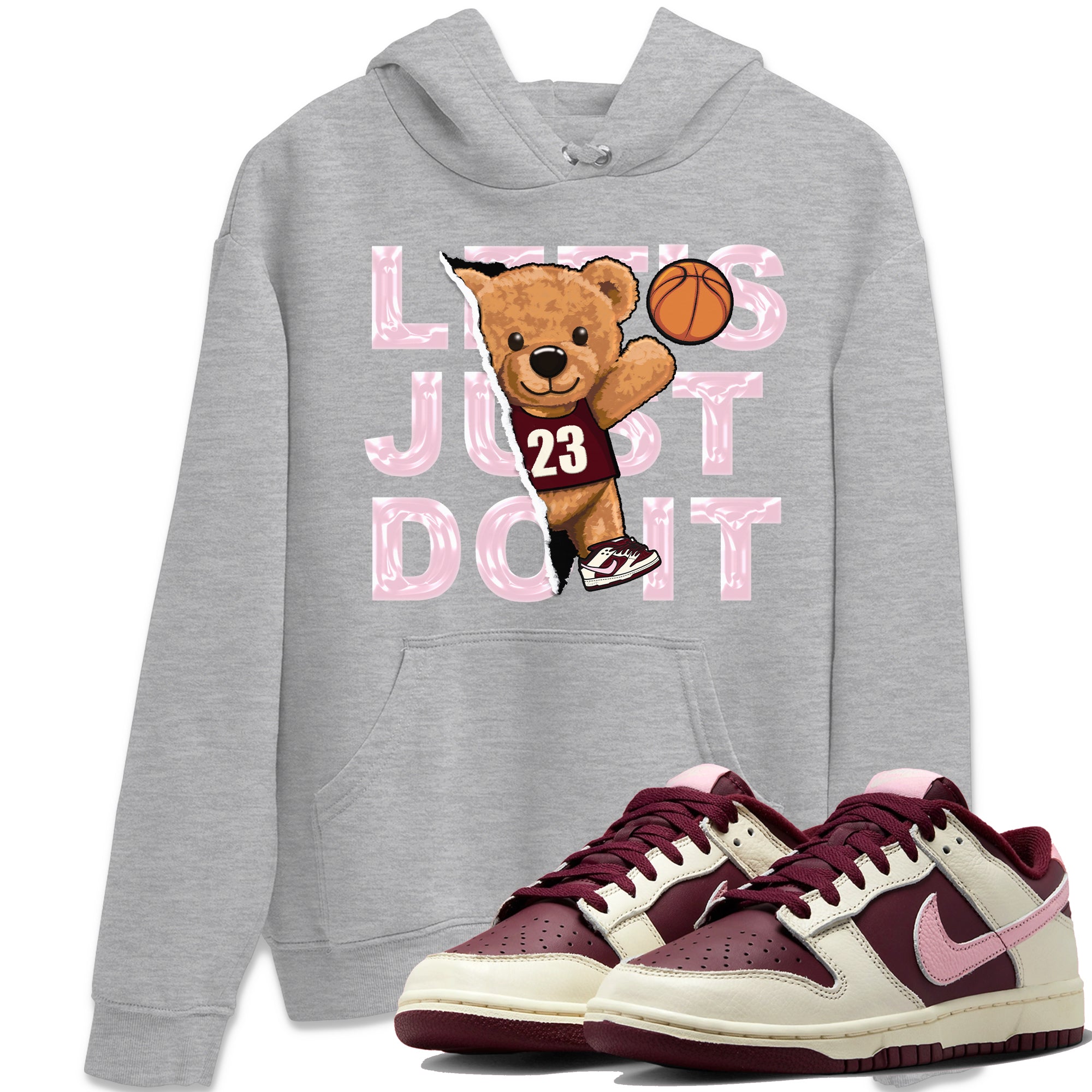 Rip Out Bear Unisex Tops - Dunk Valentines Day