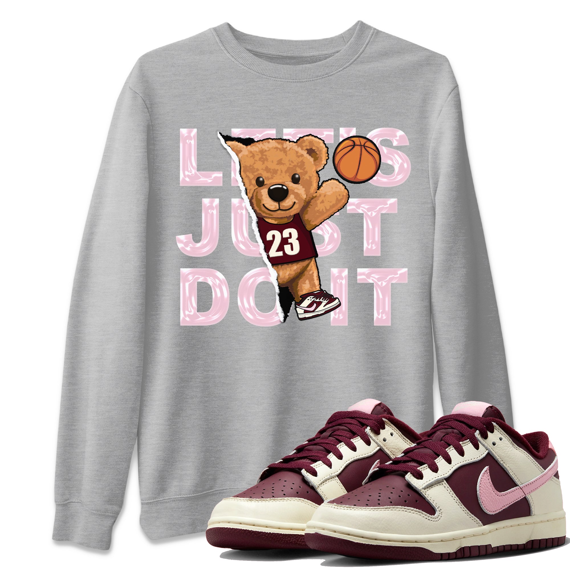 Rip Out Bear Unisex Tops - Dunk Valentines Day