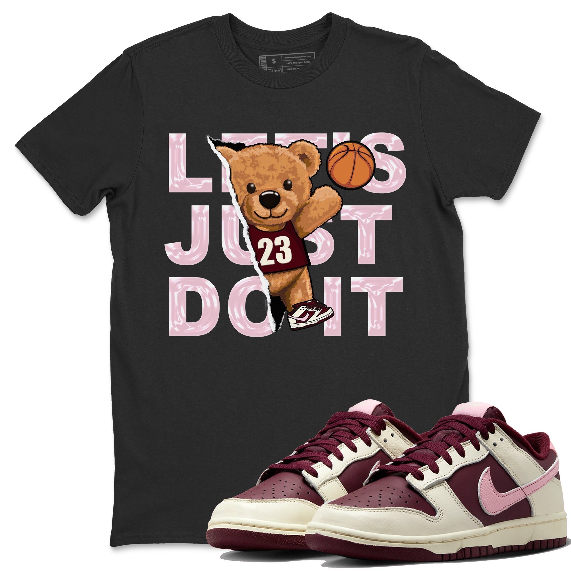 Rip Out Bear Unisex Tops - Dunk Valentines Day