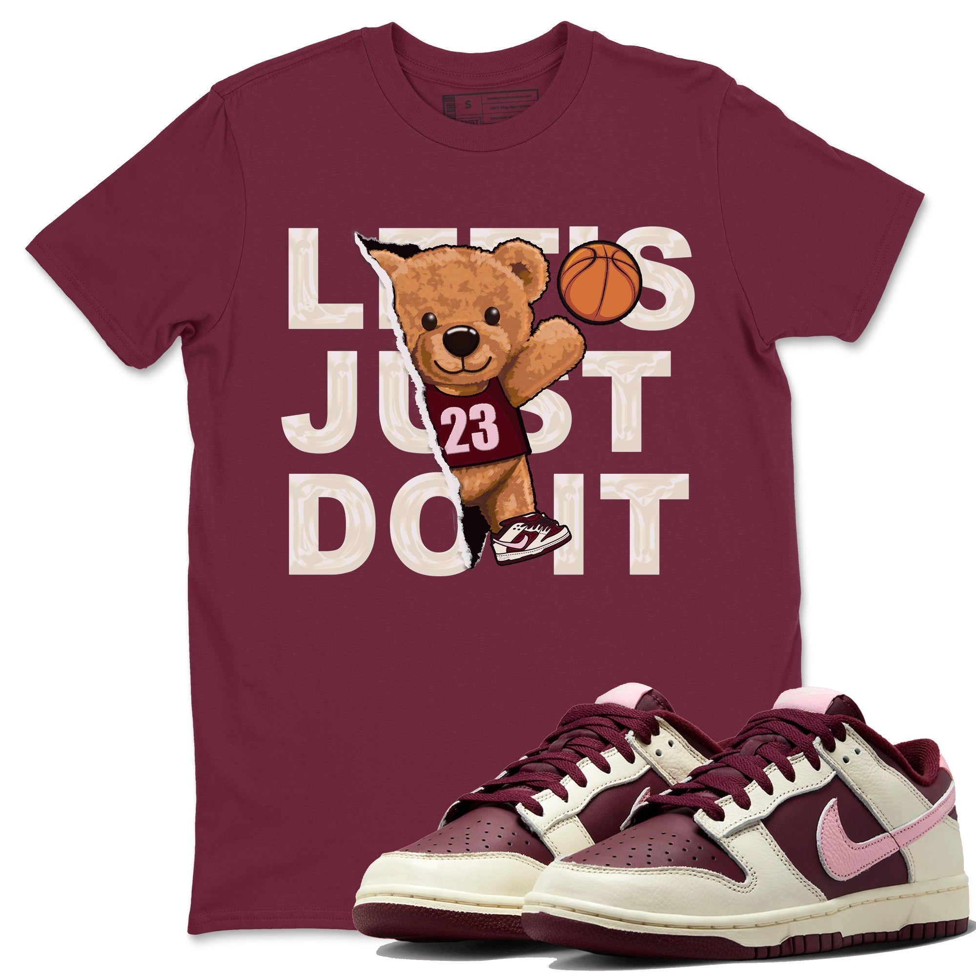 Rip Out Bear Unisex Tops - Dunk Valentines Day