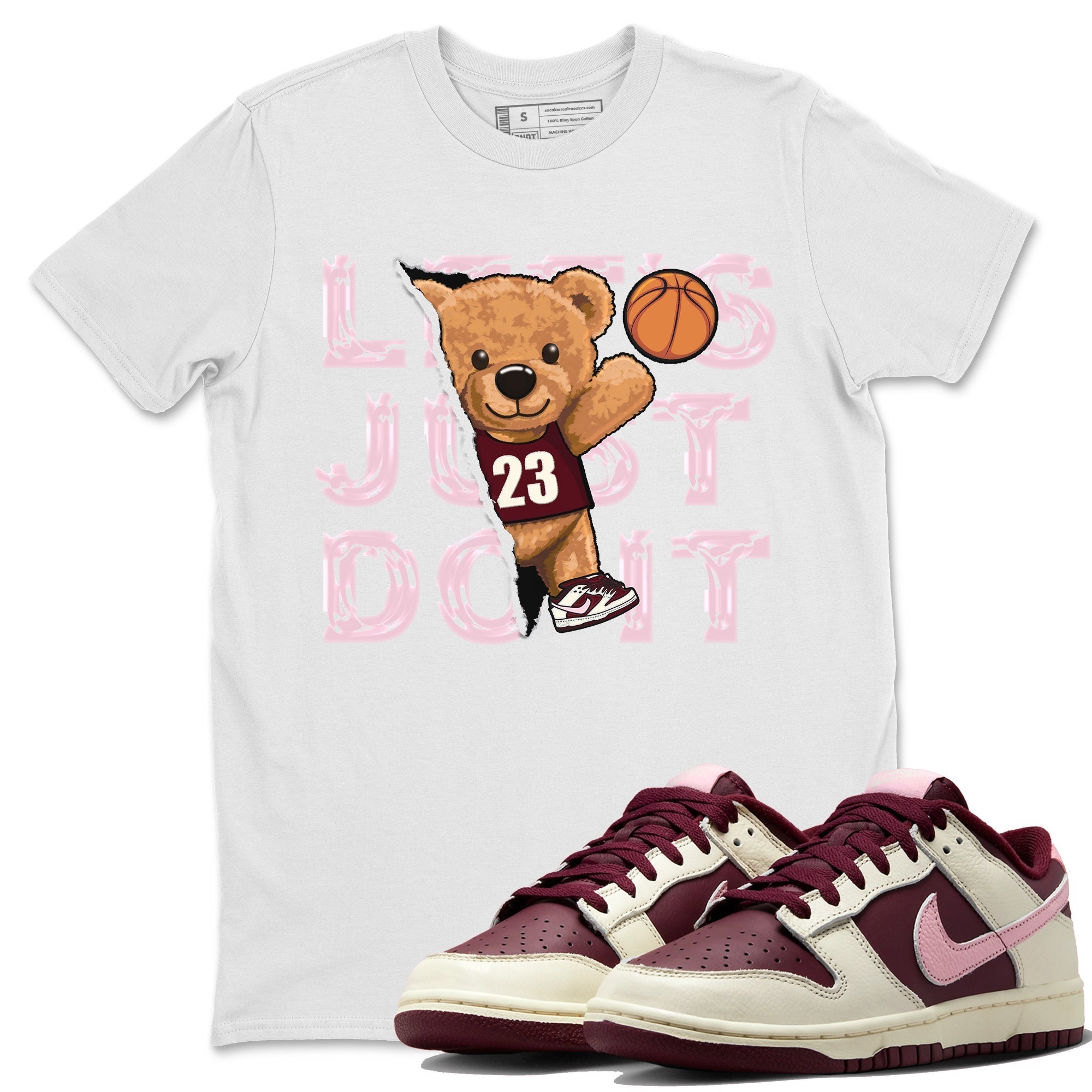 Rip Out Bear Unisex Tops - Dunk Valentines Day