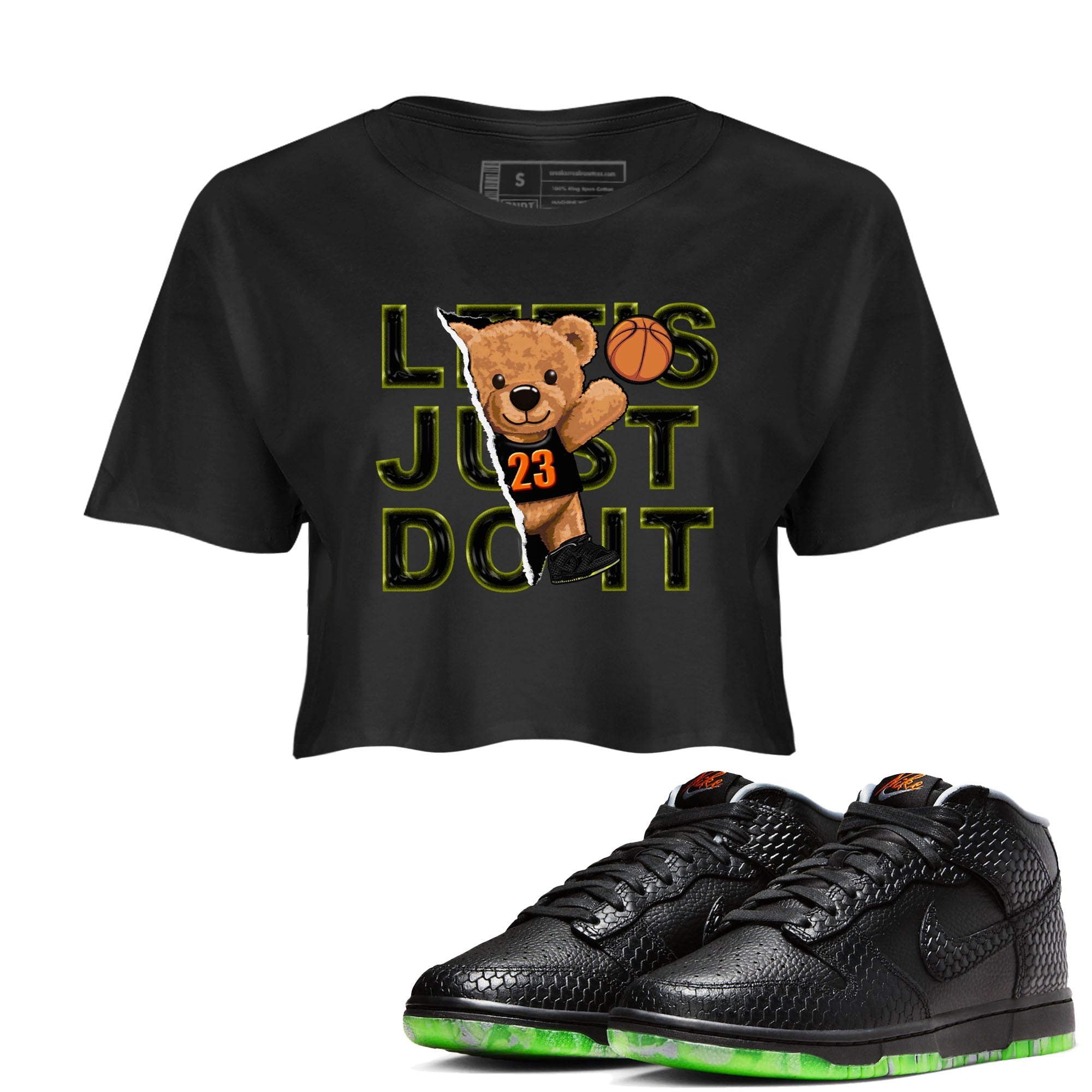 Rip Out Bear snkmatch Women's Top - Dunk Halloween