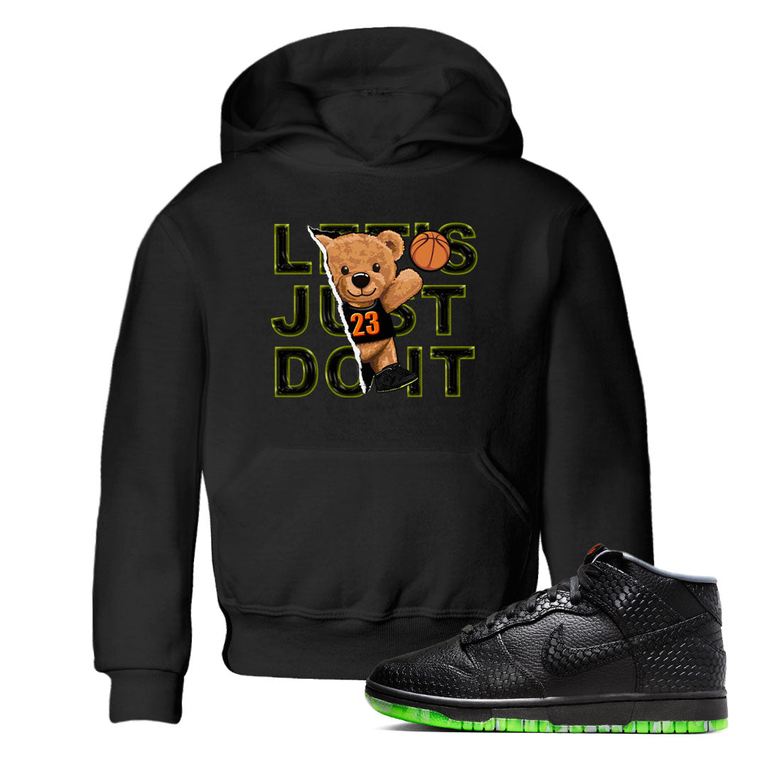 Rip Out Bear snkmatch Tee Kids - Dunk Halloween