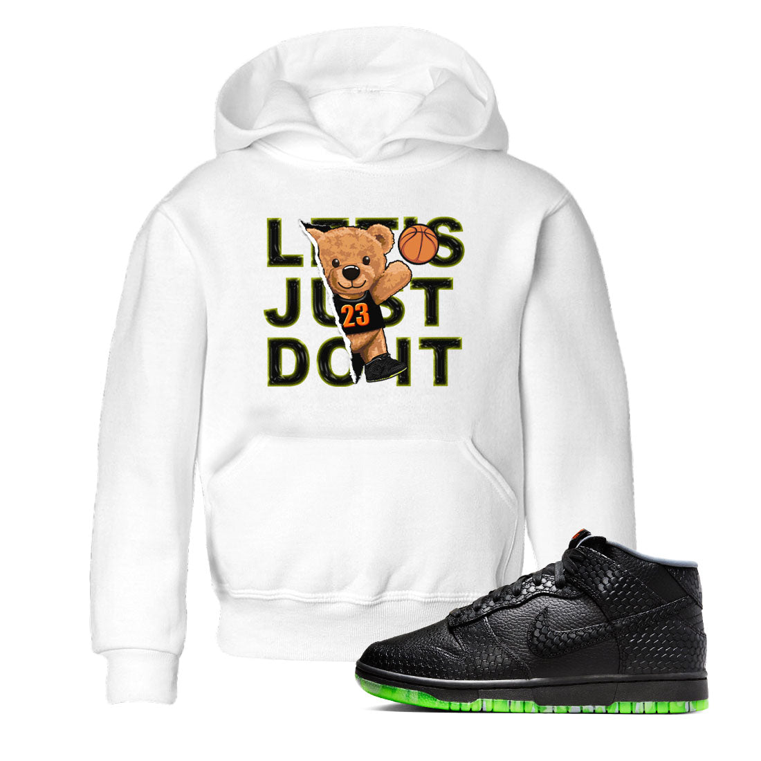Rip Out Bear snkmatch Tee Kids - Dunk Halloween