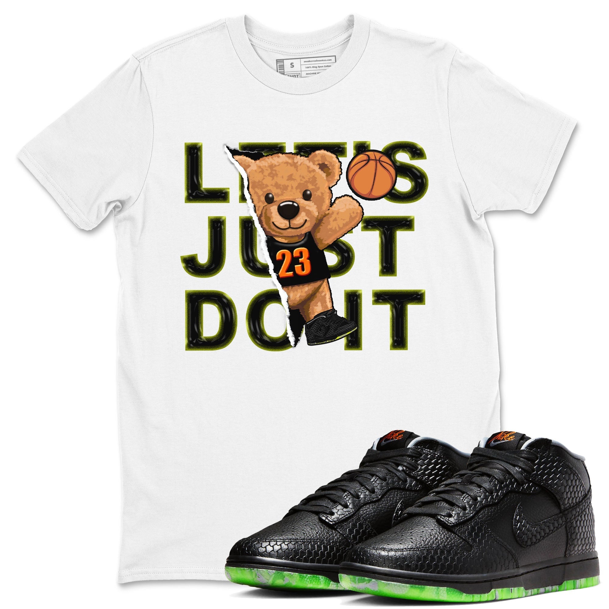 Rip Out Bear snkmatch Tee - Dunk Halloween