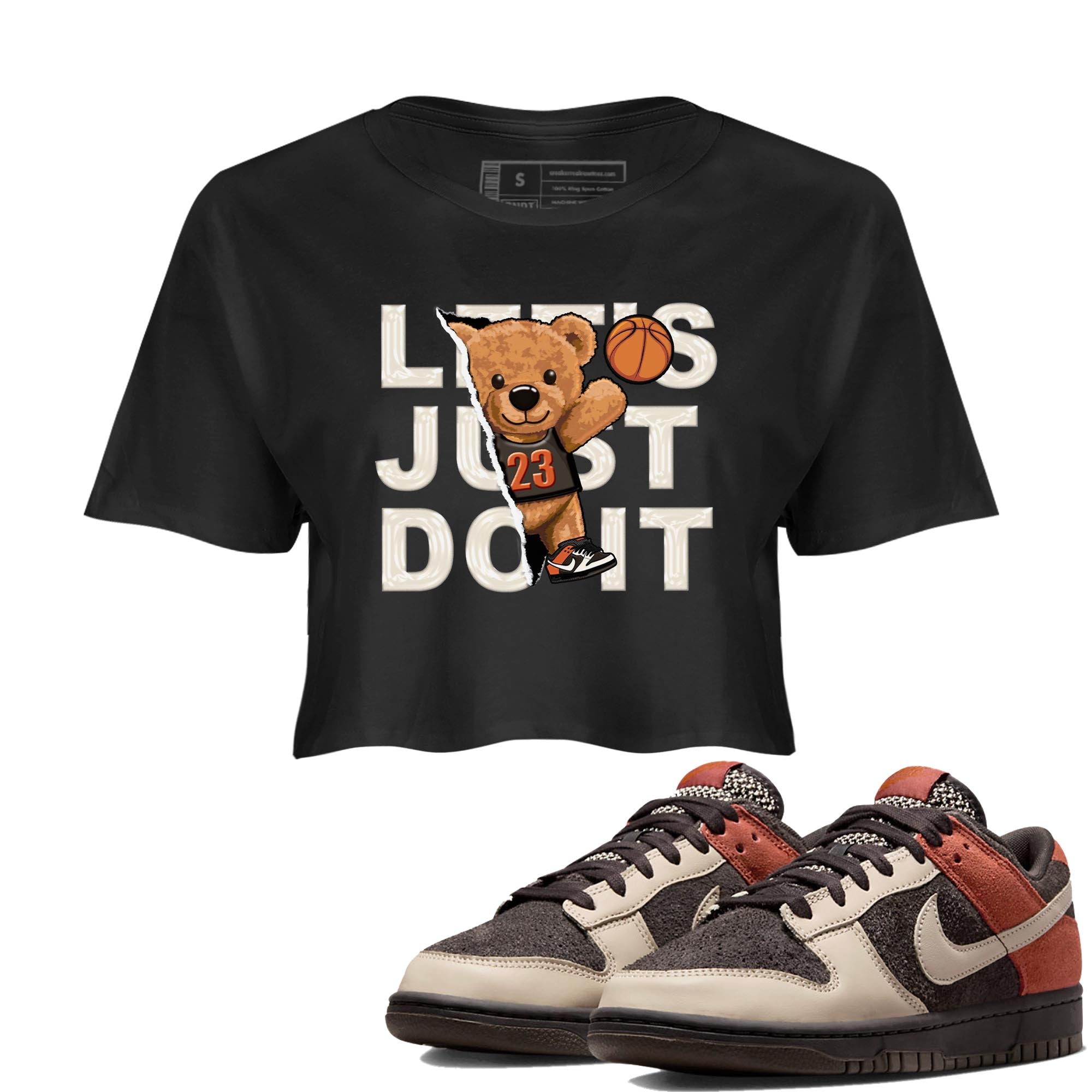 Rip Out Bear snkmatch Women's Top - Dunk Red Panda
