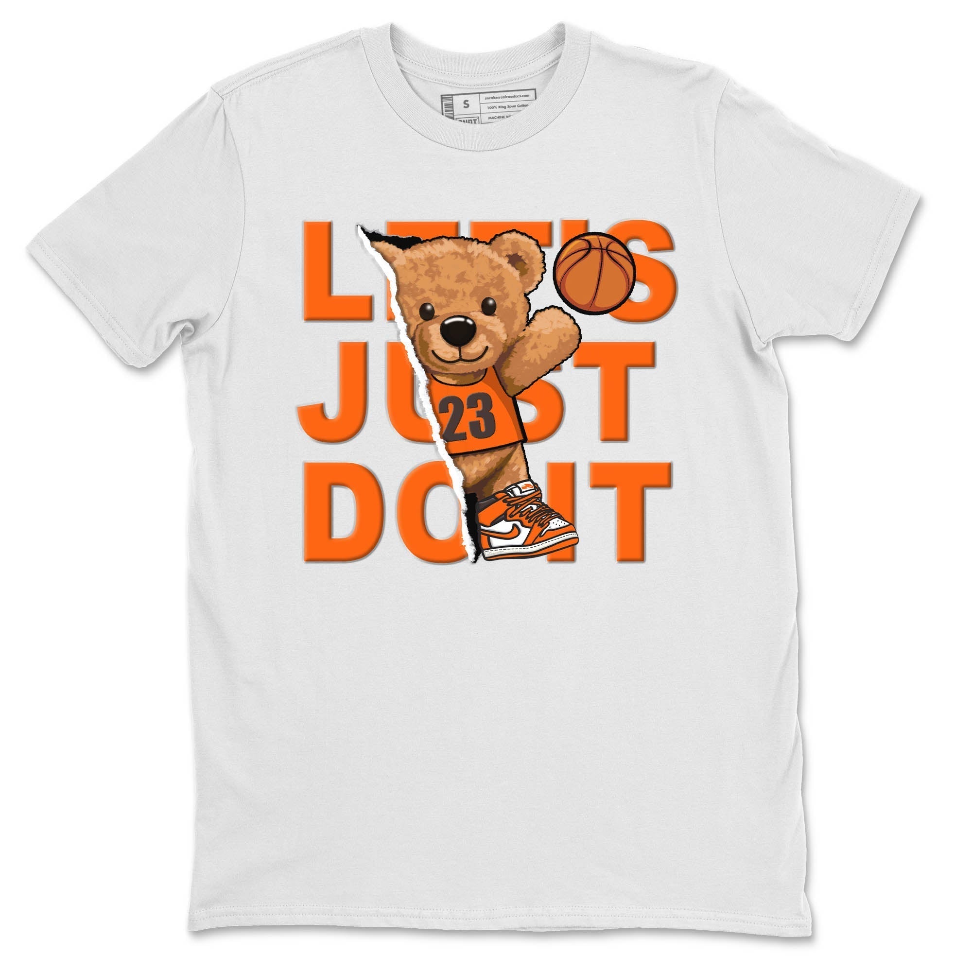 Rip Out Bear Unisex Tops - Air Jordan 1 Starfish