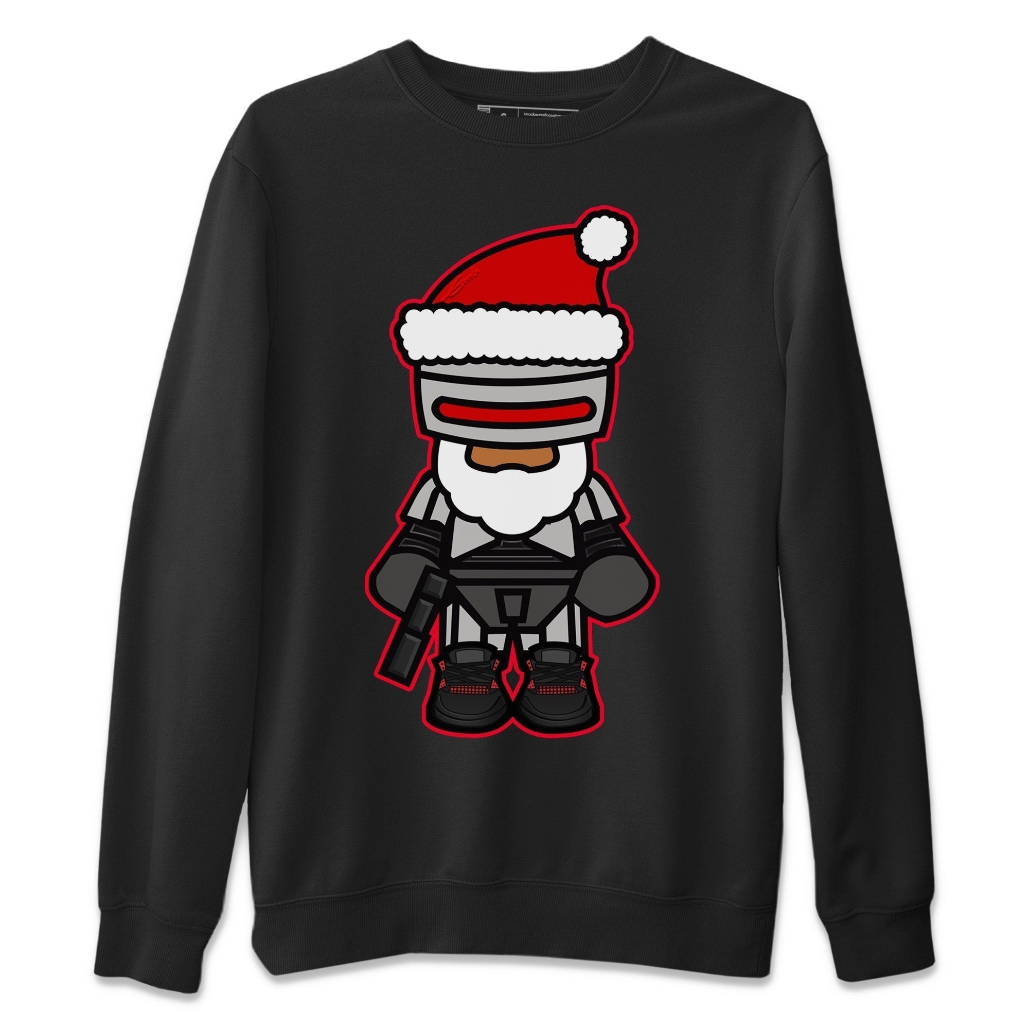 Robosanta Unisex Tops - Air Jordan 4 Red Thunder