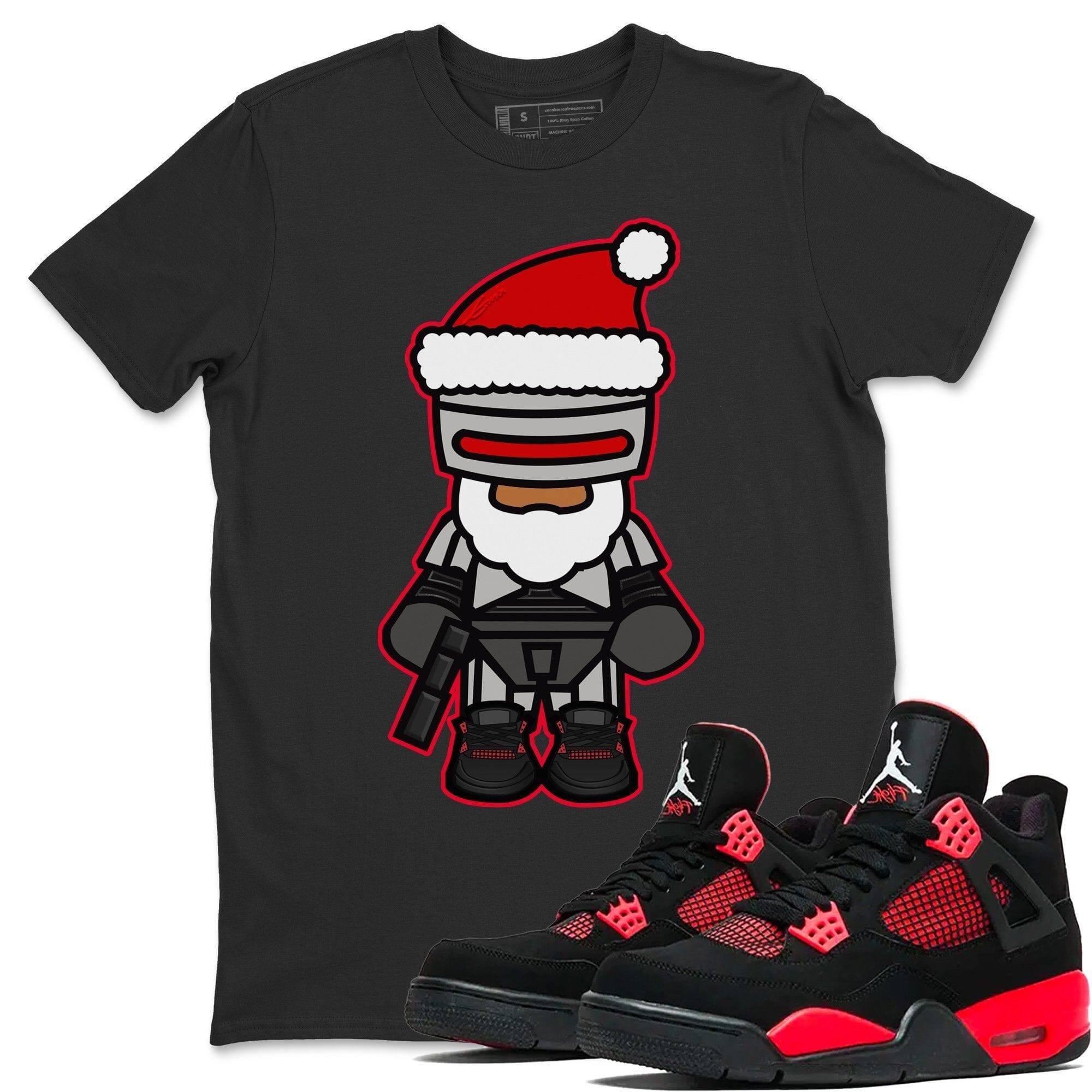 Robosanta Unisex Tops - Air Jordan 4 Red Thunder