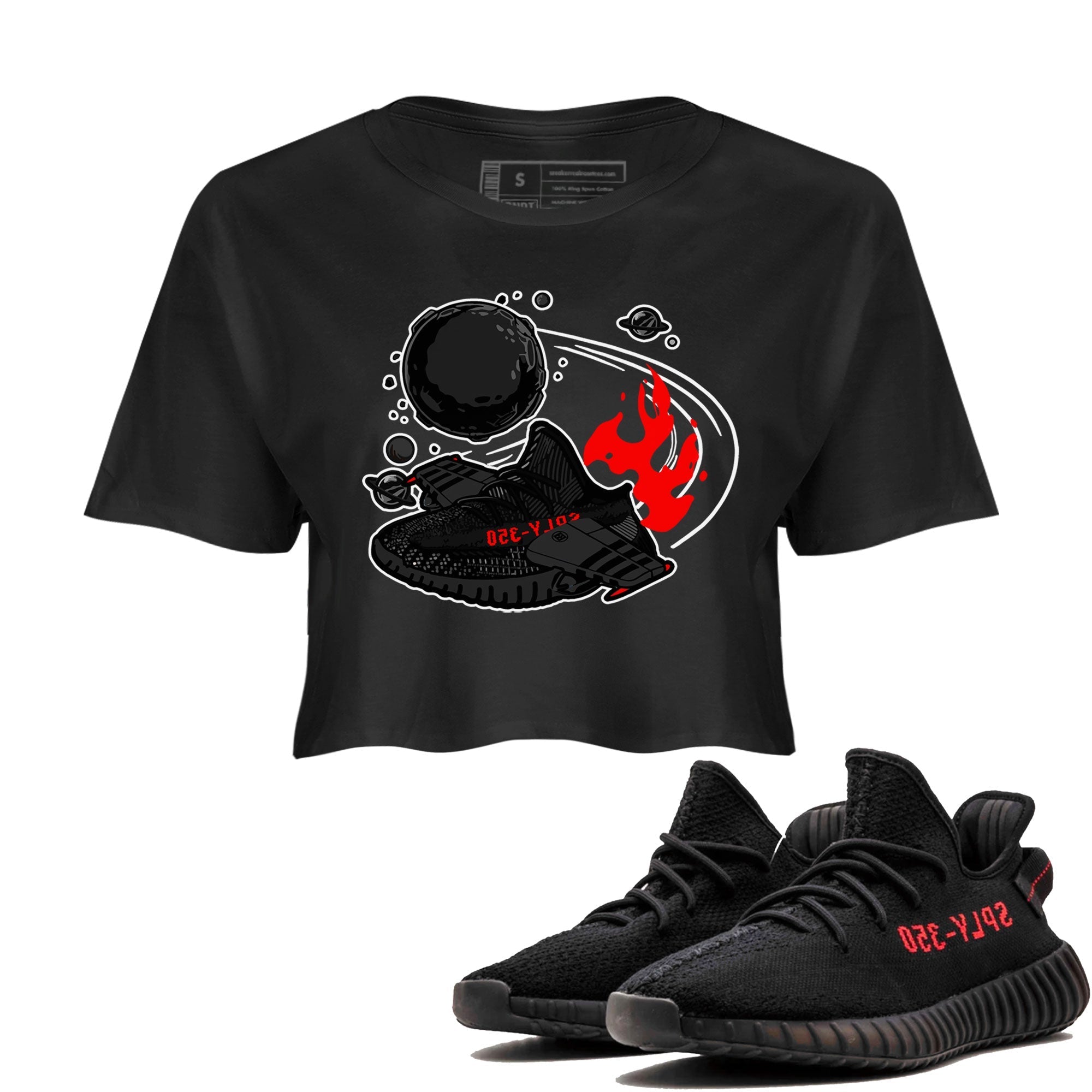 Rocket Boost snkmatch Women's Top - Yeezy 350 Bred