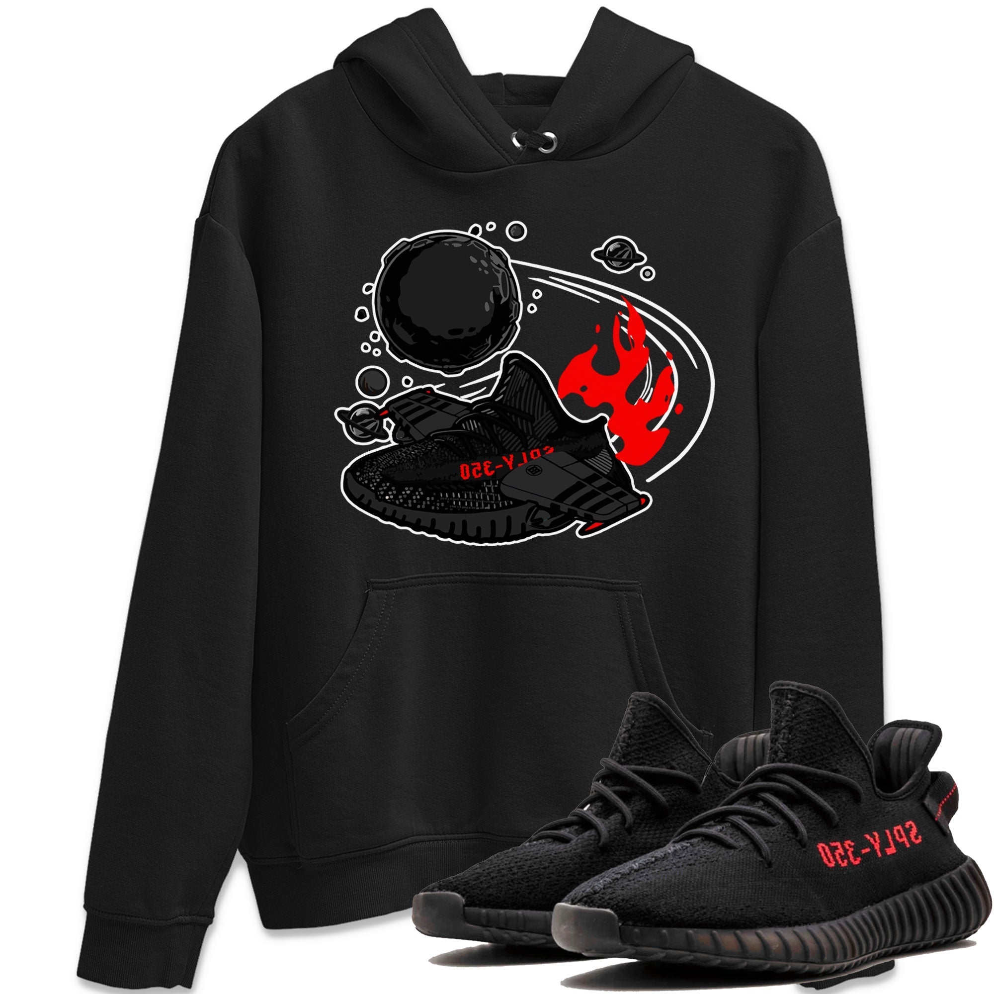Rocket Boost snkmatch Tee - Yeezy 350 Bred