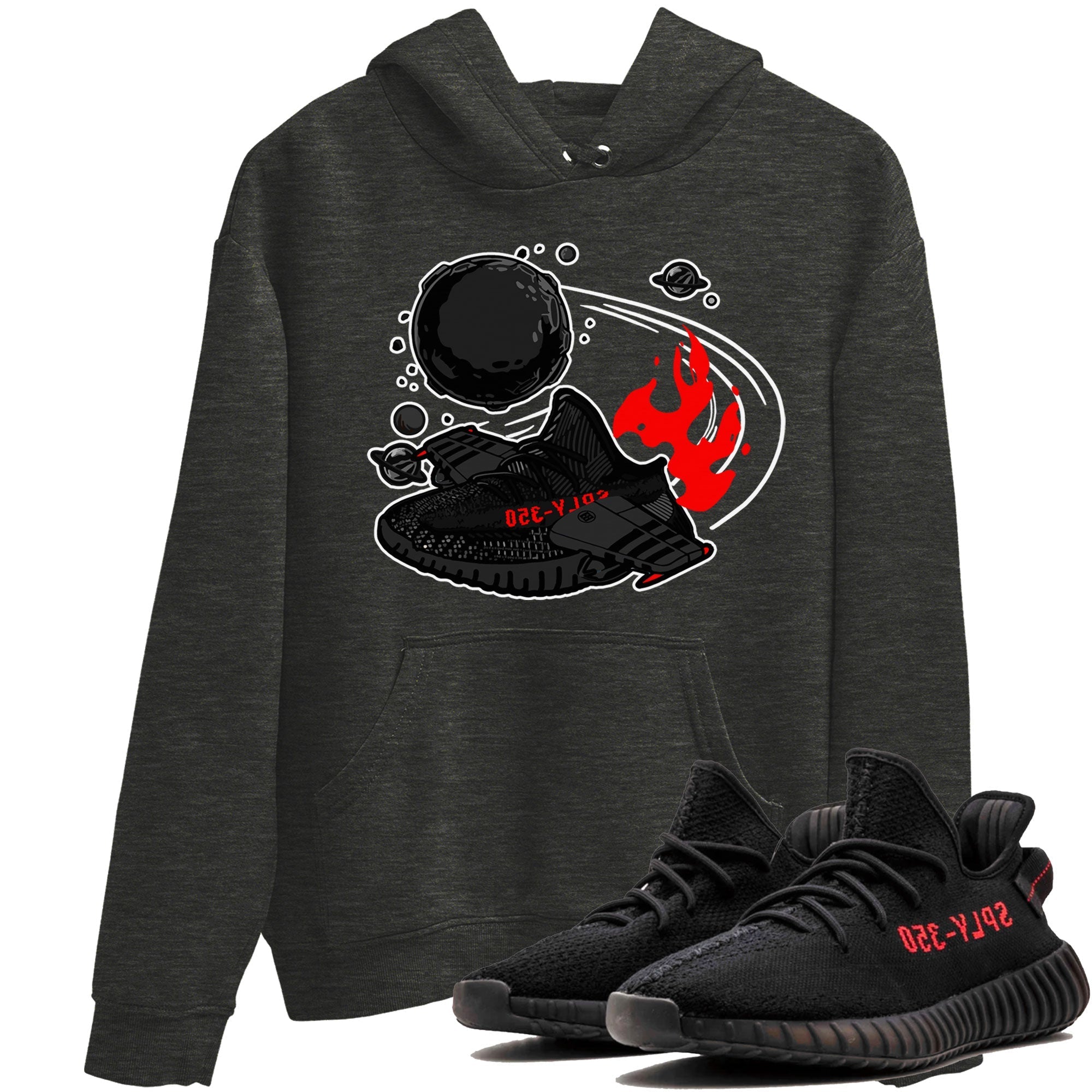 Rocket Boost snkmatch Tee - Yeezy 350 Bred