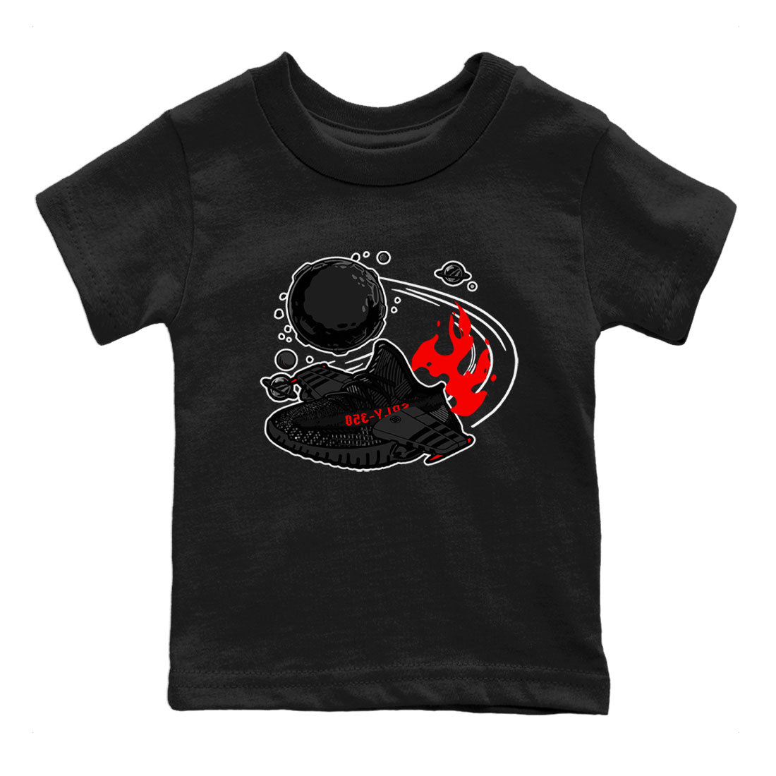 Rocket Boost snkmatch Tee Kids - Yeezy 350 Bred