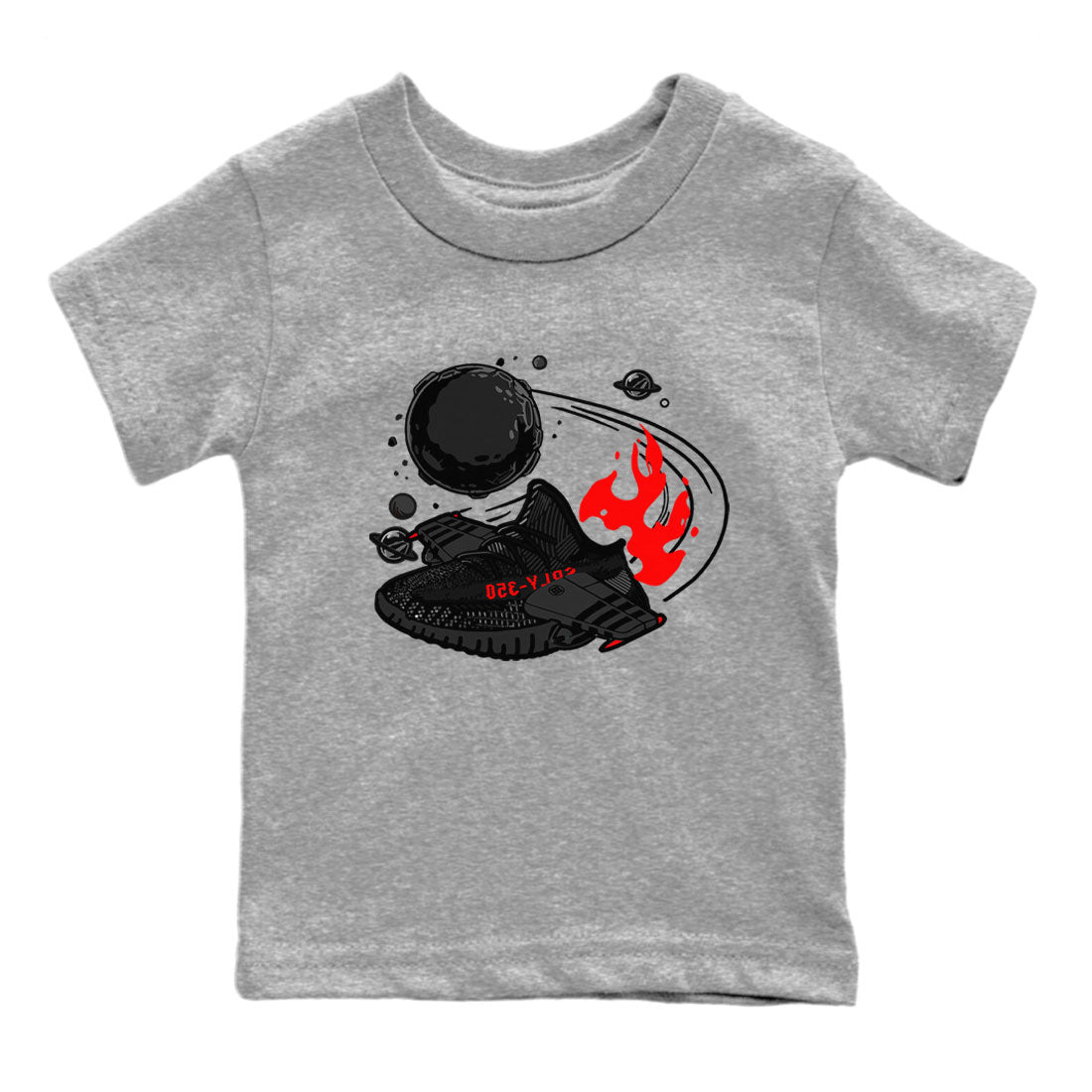 Rocket Boost snkmatch Tee Kids - Yeezy 350 Bred