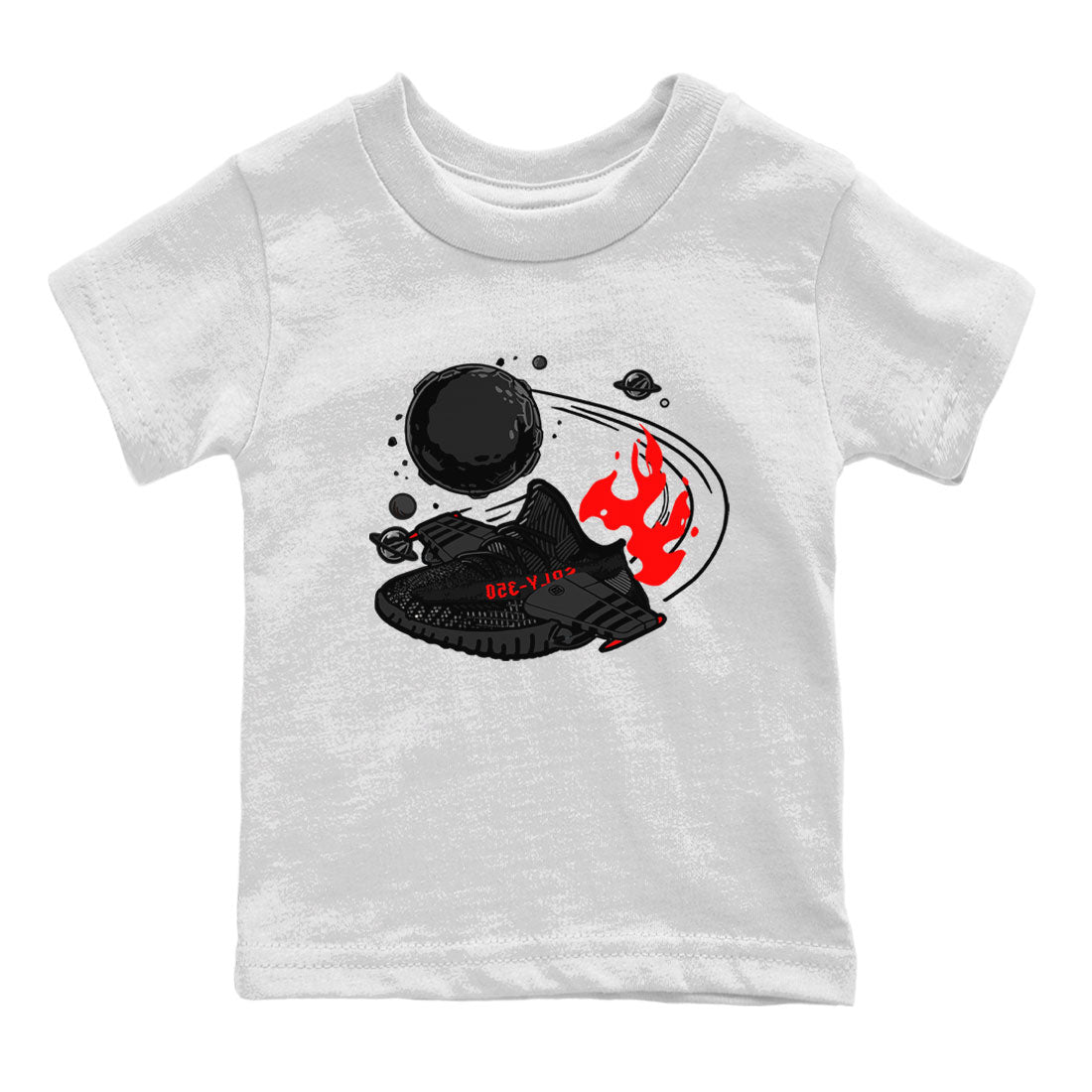 Rocket Boost snkmatch Tee Kids - Yeezy 350 Bred