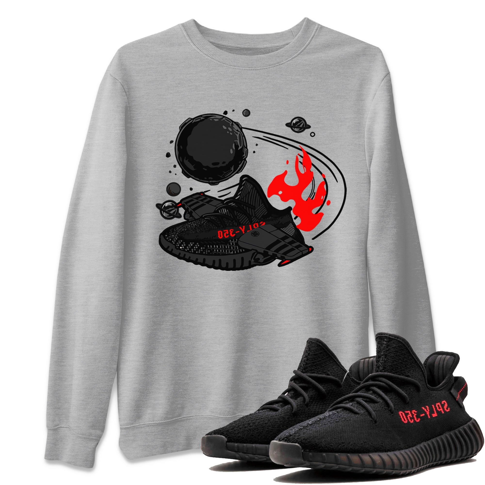 Rocket Boost snkmatch Tee - Yeezy 350 Bred