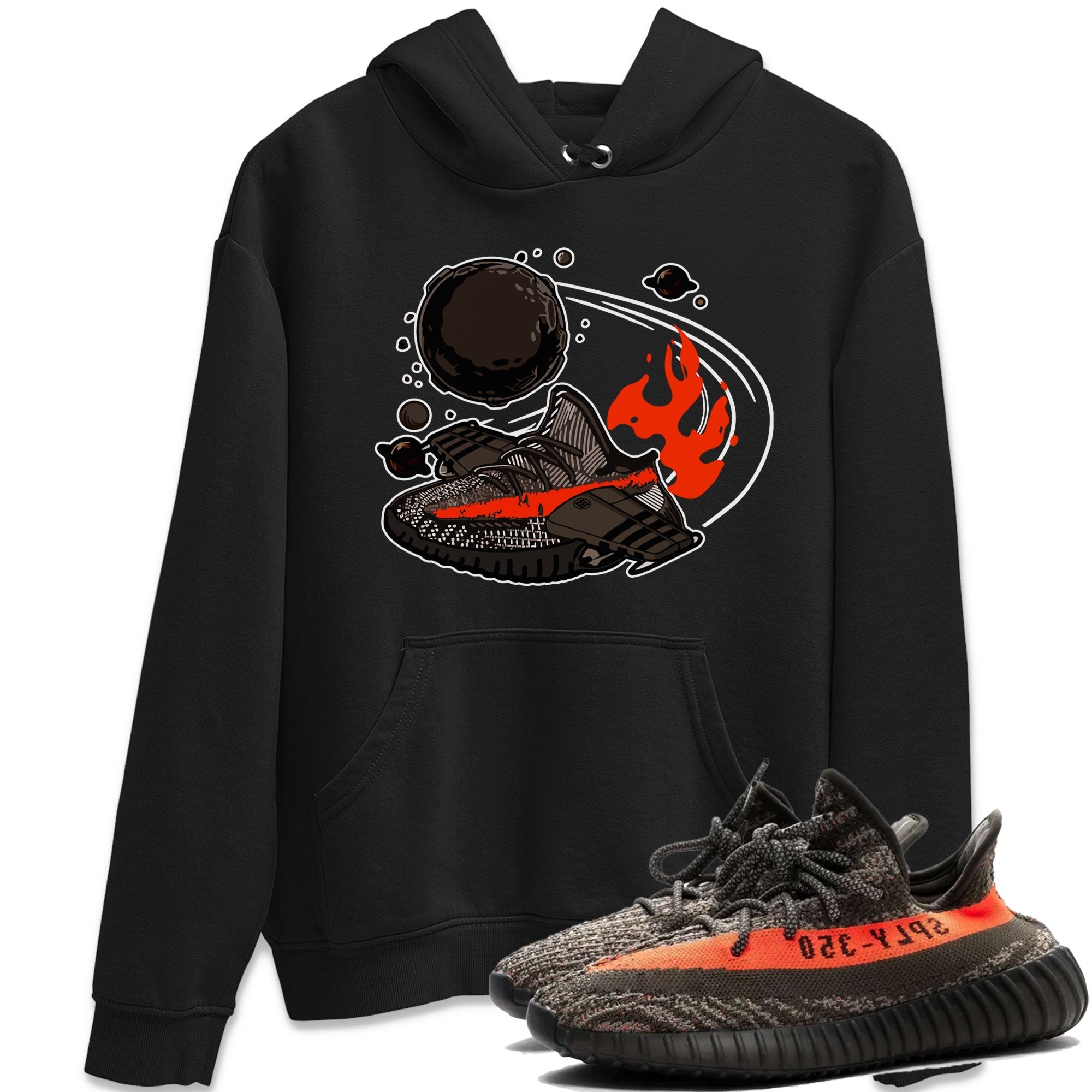 Rocket Boost snkmatch Tee - Yeezy 350 Carbon Beluga
