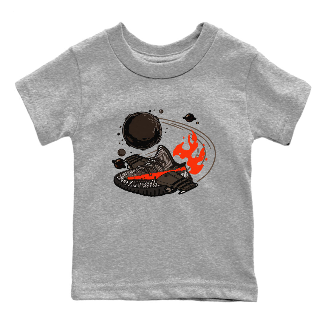 Rocket Boost snkmatch Tee Kids - Yeezy 350 Carbon Beluga