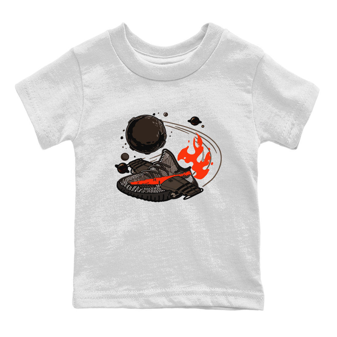 Rocket Boost snkmatch Tee Kids - Yeezy 350 Carbon Beluga