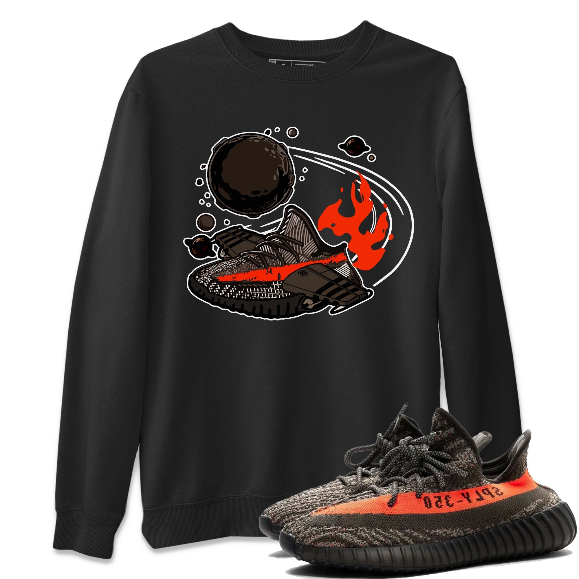 Rocket Boost snkmatch Tee - Yeezy 350 Carbon Beluga