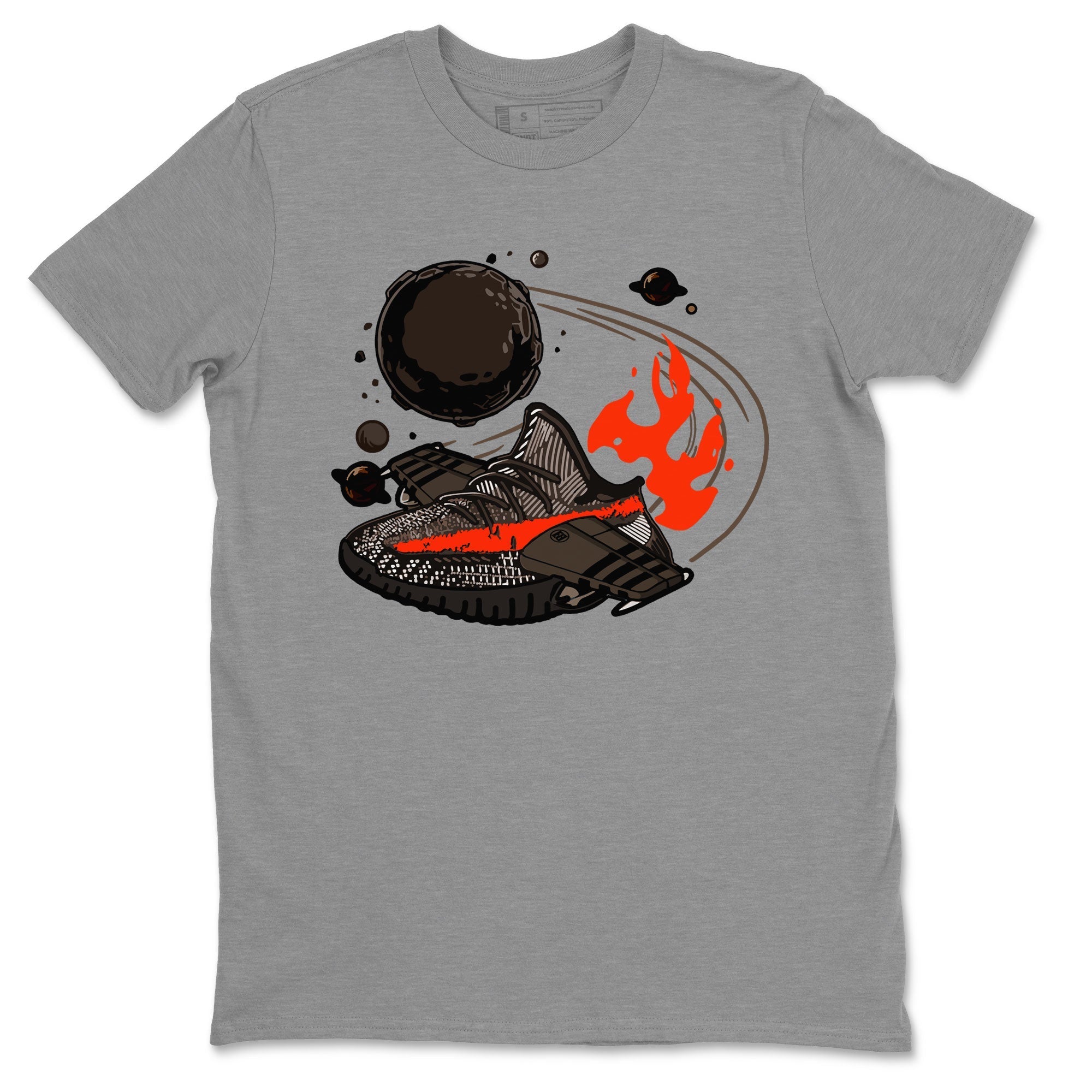 Rocket Boost snkmatch Tee - Yeezy 350 Carbon Beluga