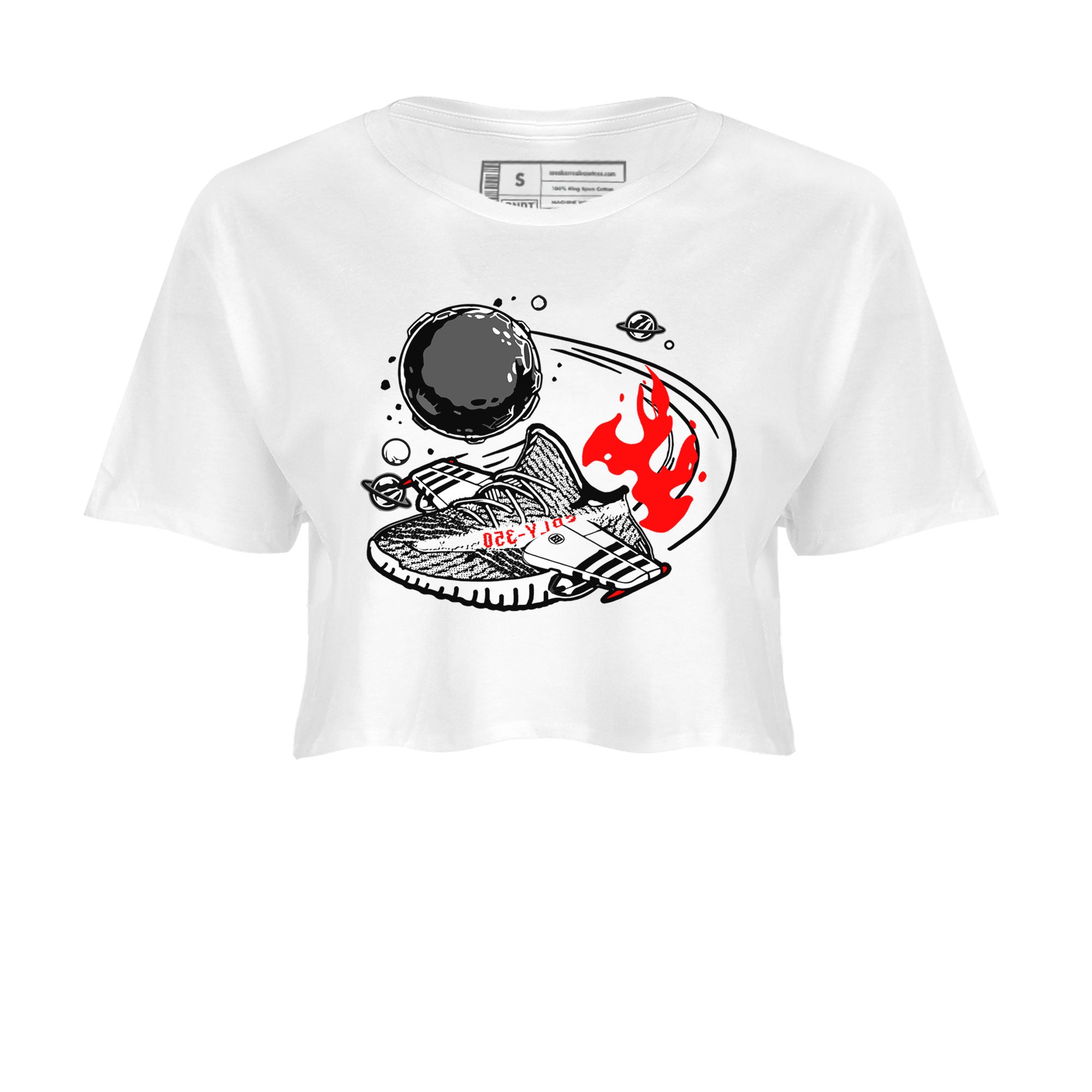 Rocket Boost snkmatch Women's Top - Yeezy 350 Zebra