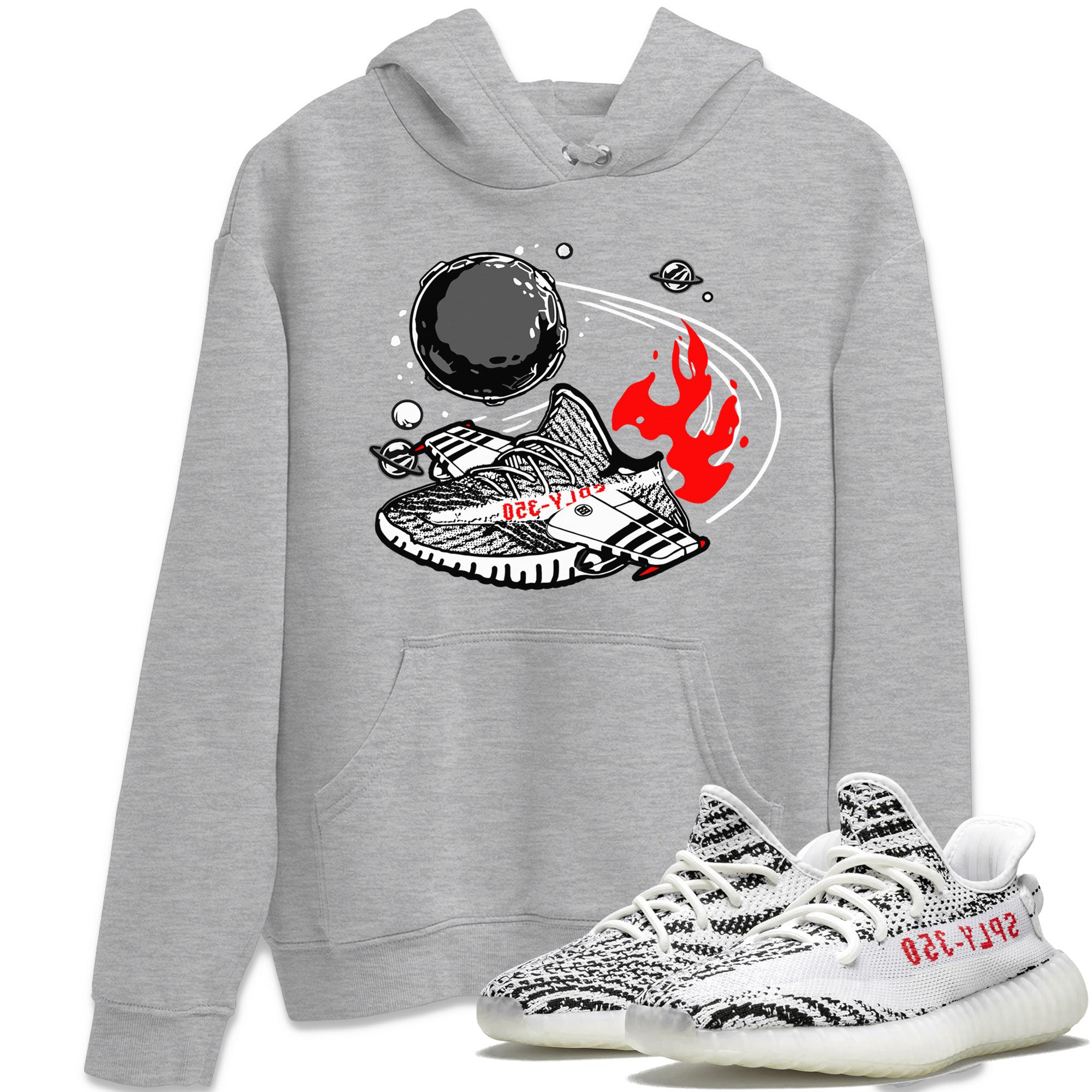 Rocket Boost snkmatch Tee - Yeezy 350 Zebra