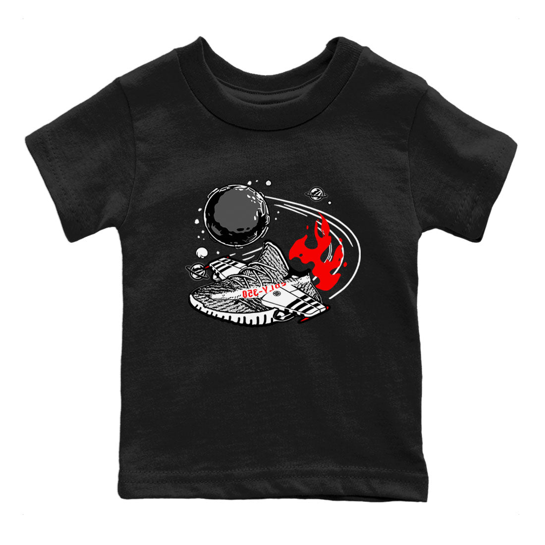 Rocket Boost snkmatch Tee Kids - Yeezy 350 Zebra
