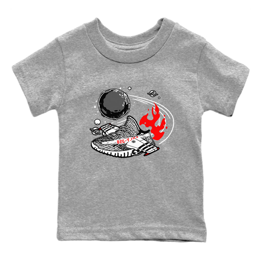Rocket Boost snkmatch Tee Kids - Yeezy 350 Zebra