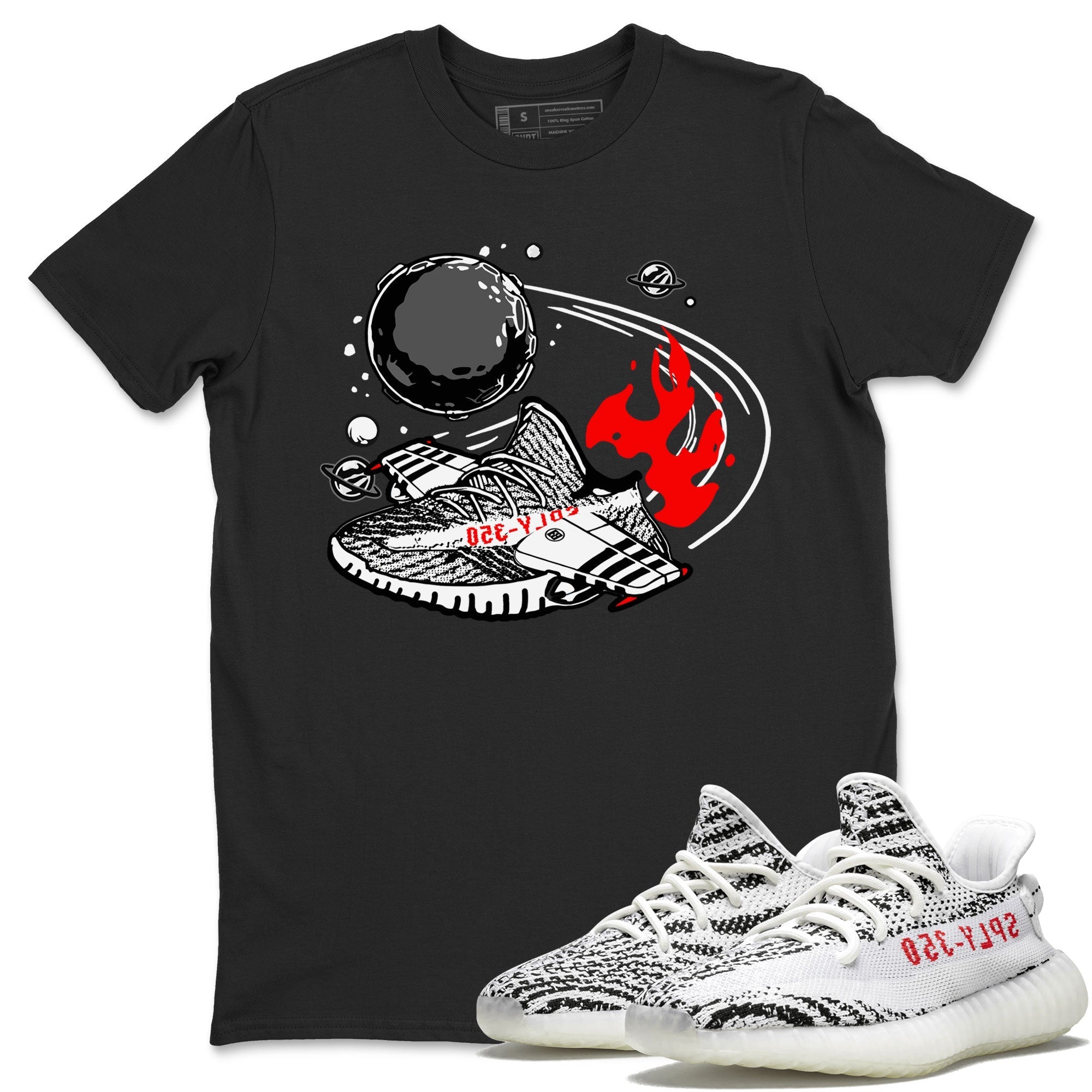 Rocket Boost snkmatch Tee - Yeezy 350 Zebra