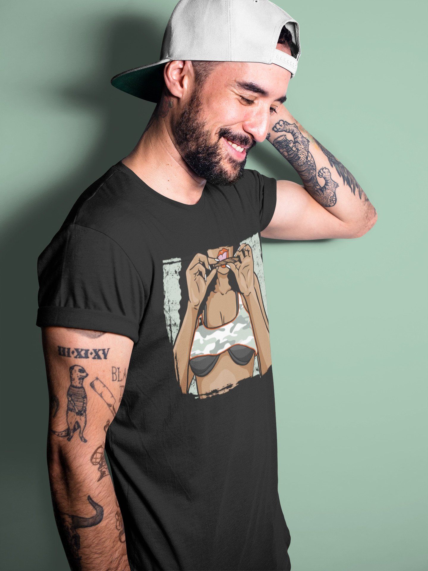 Roll Up Unisex Tops - Air Jordan 1 Seafoam