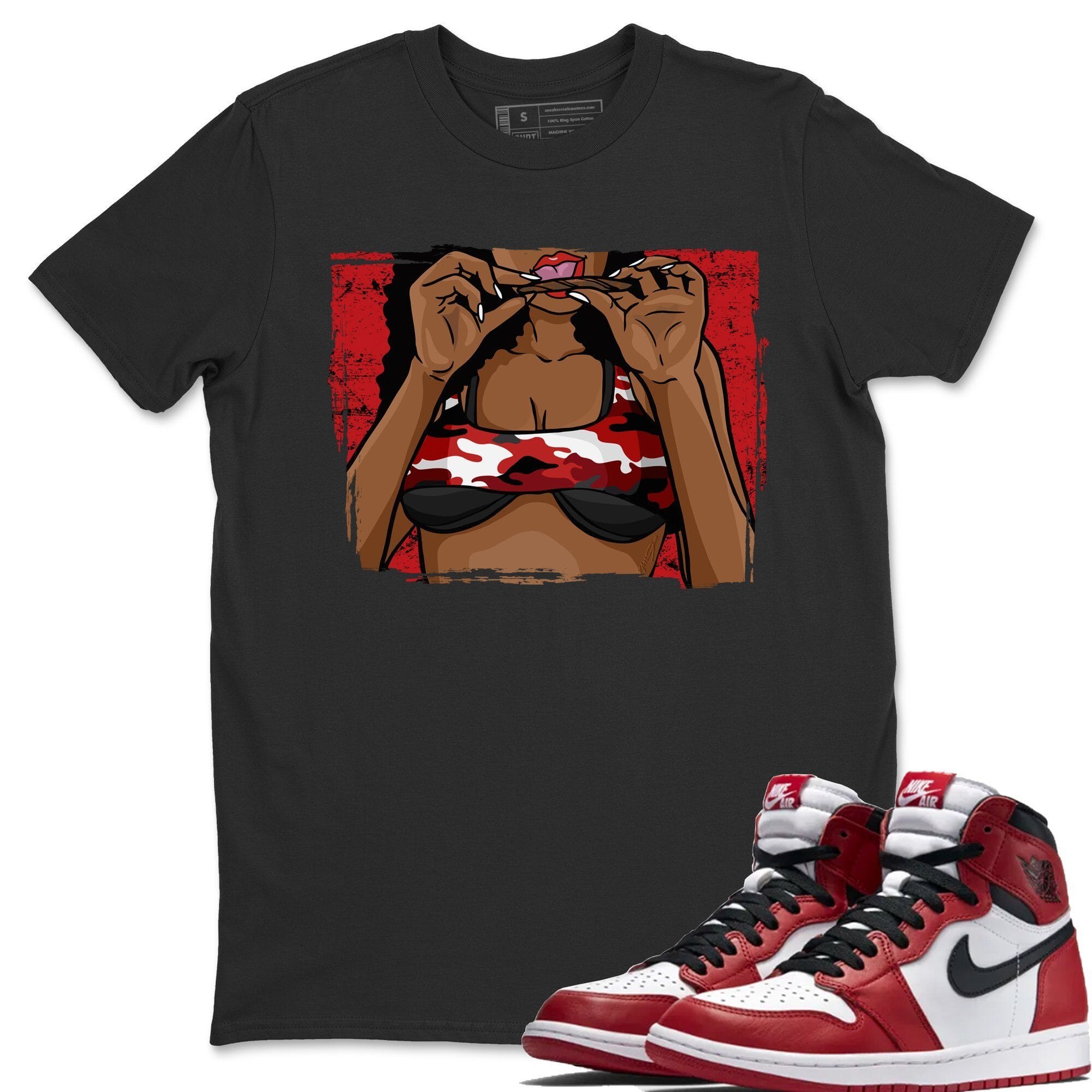 Roll Up Unisex Tops - Air Jordan 1 Varsity Red